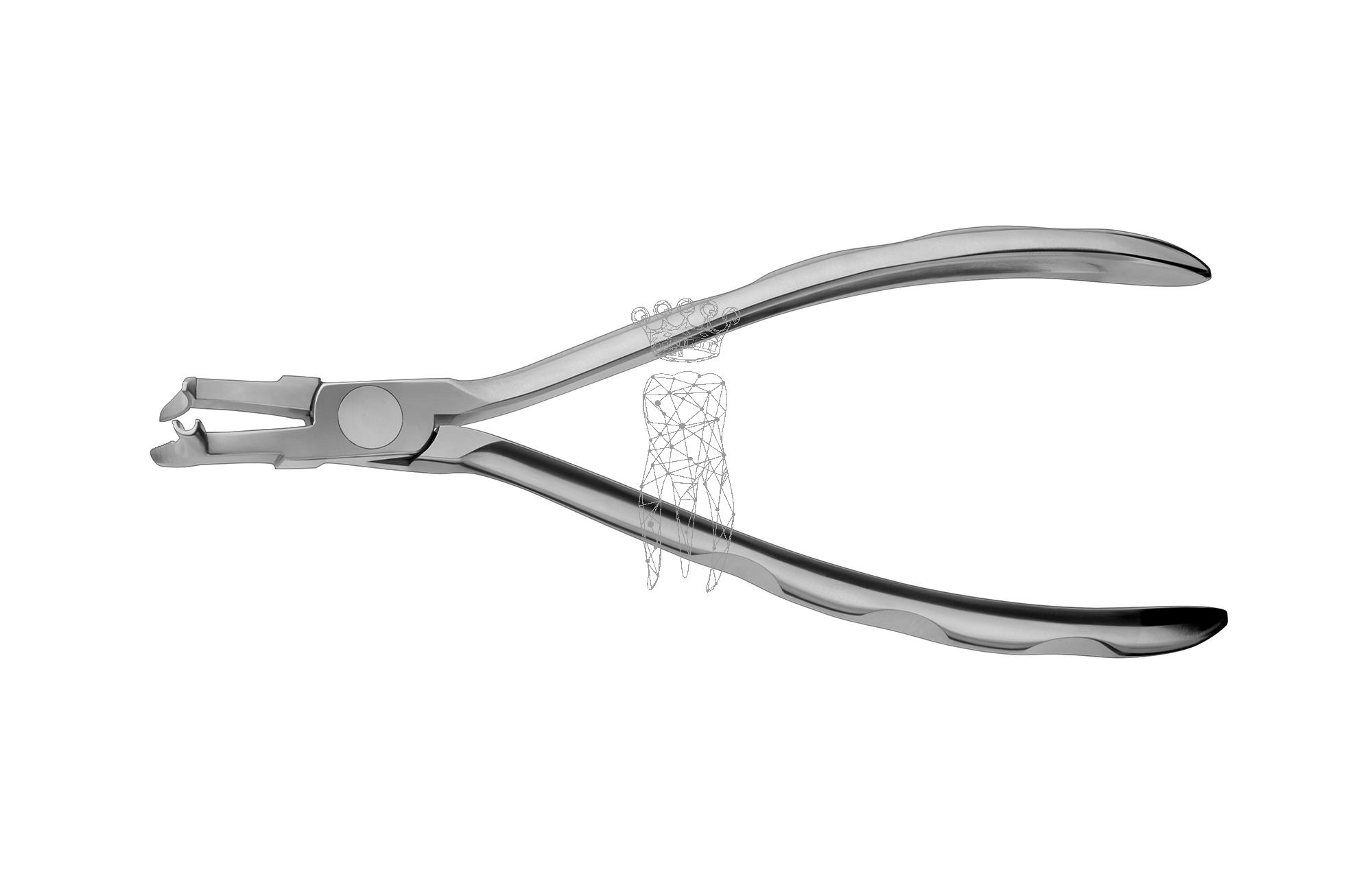 Hammerhead multi-purpose bending pliers 13cm for nickel-titanium arches/wires