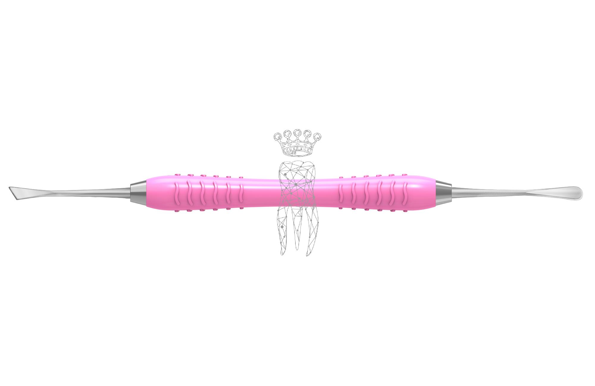 Raspatorium GLICKMAN Colori-Silicon Klinge 4.0mm / Raspa: 4.0mm