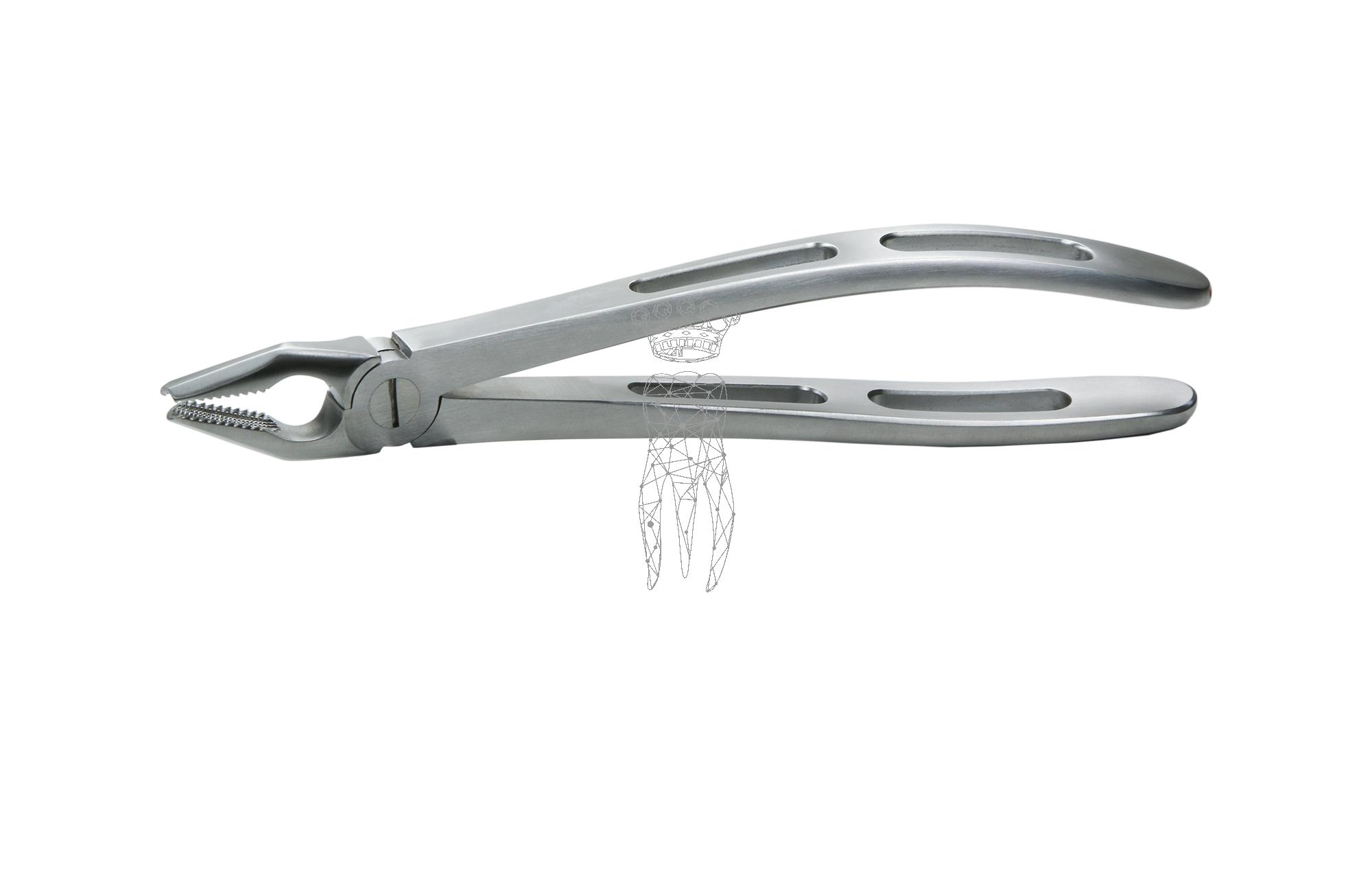 GatorEX Extracting forceps Upper-Jaw molars left