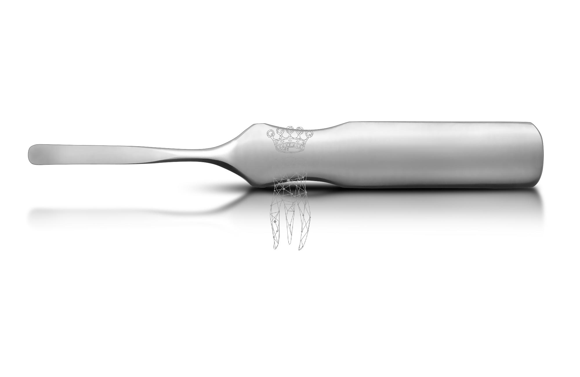 Raspatorium WILLIGER flacher Griff 16cm massiv/schwer - breite 6.0mm