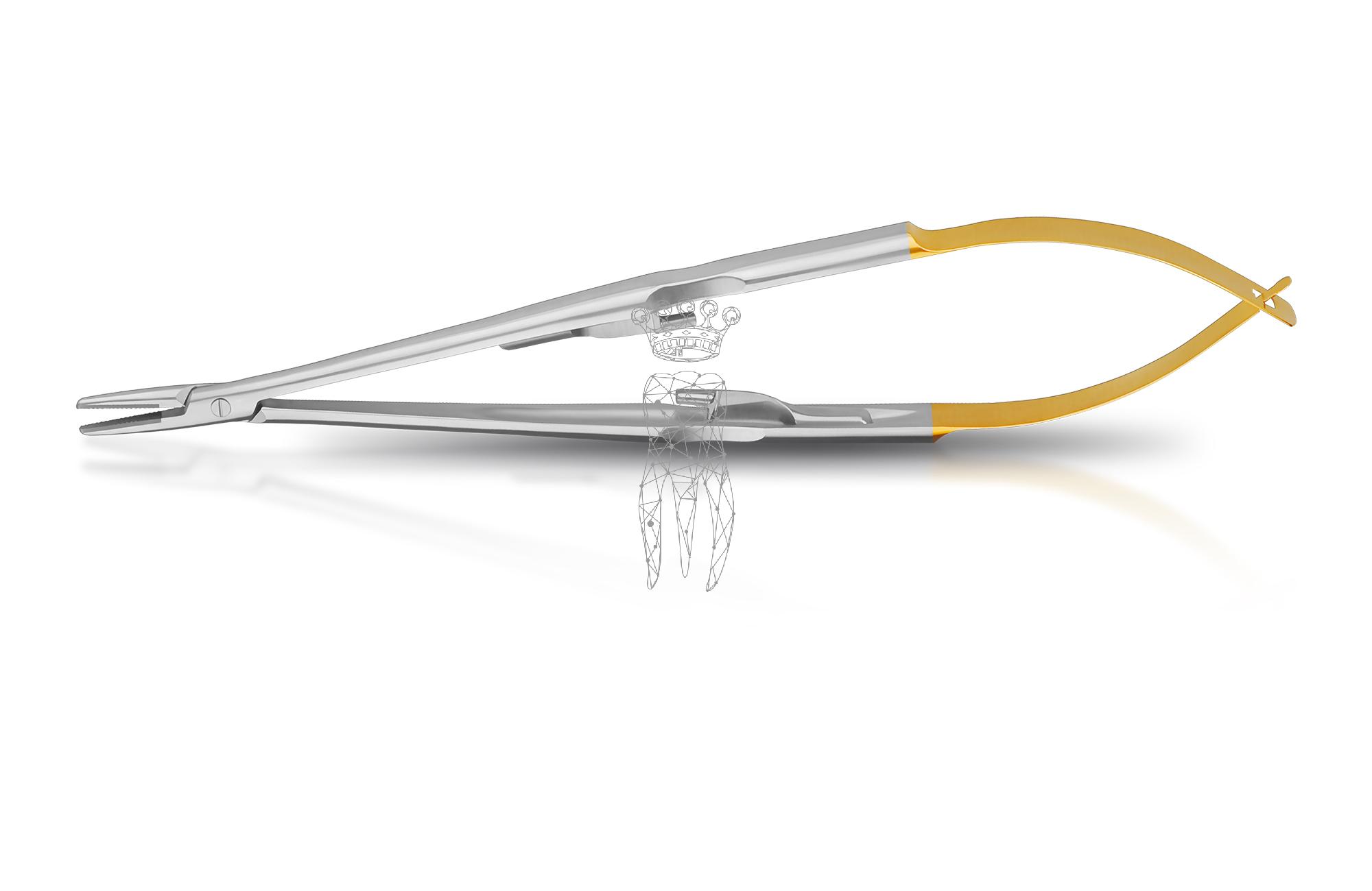 Nadelhalter Castroviejo TC LiquidSteel 16cm