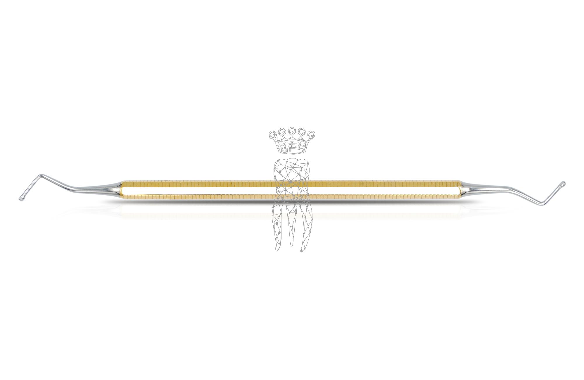 Halbkugel f.Klasse II u. III  n. BOER Compositinstrument PolyFill GOLD