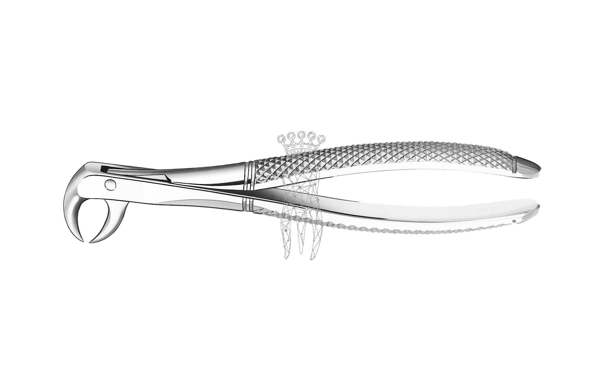 Extracting forceps Lower-Jaw molars
