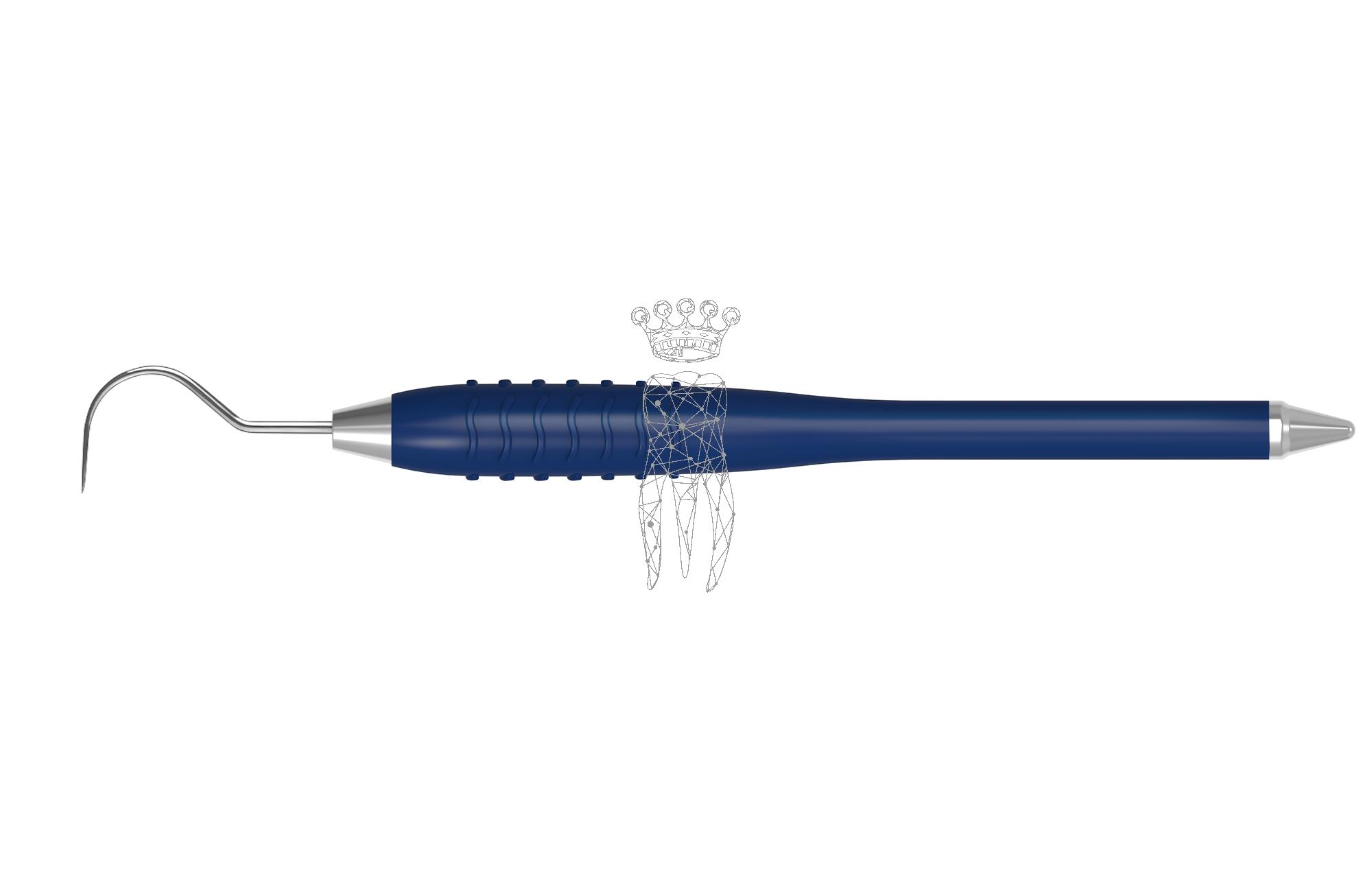 Dental probe cow-horn Fig. 6 Colori-Silicon