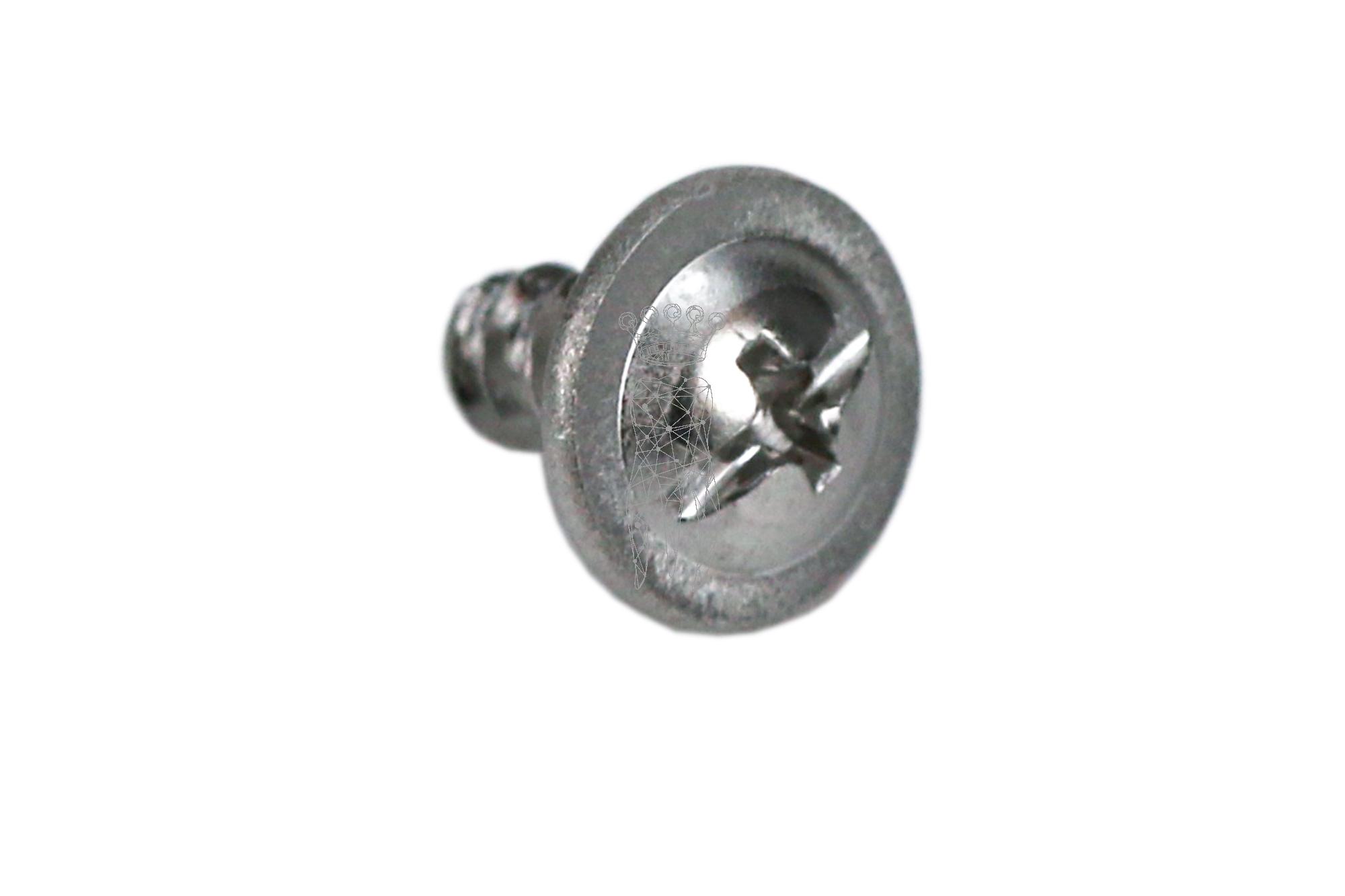 Stainless steel screw for PTFE holders