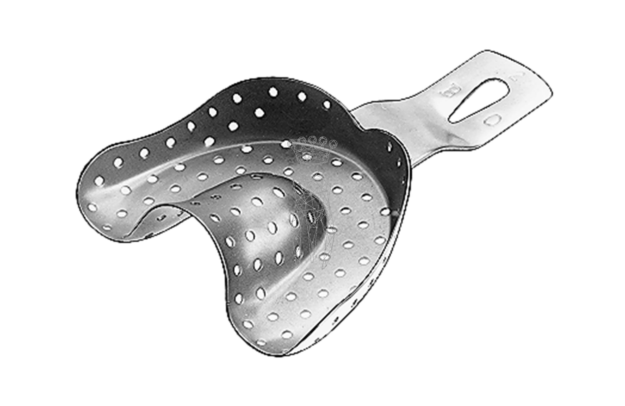 Impression tray Ehricke Upper-Jaw perforated - NEUTRAL