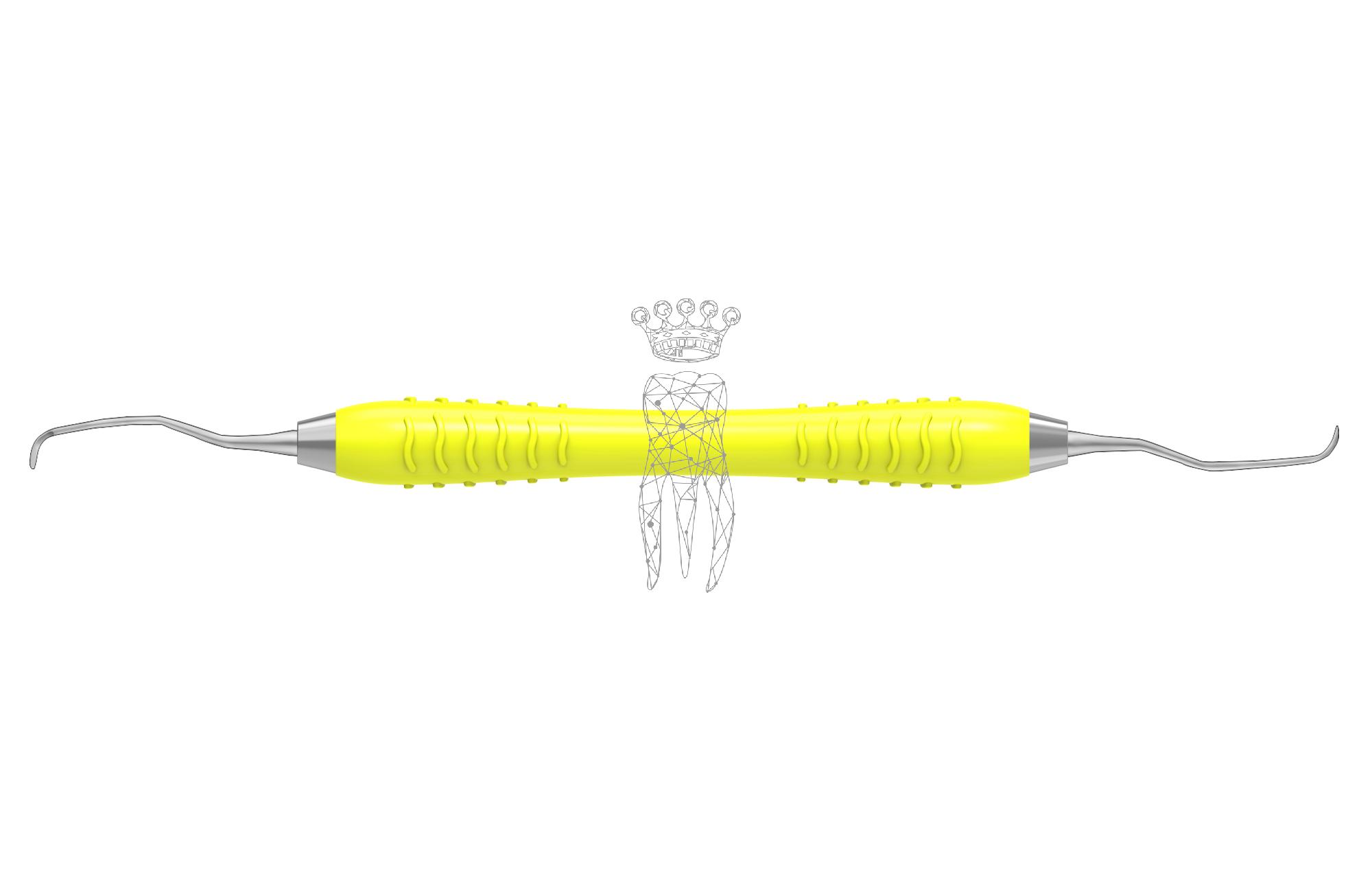 Kürette Gracey Colori-Silicon LiquidSteel