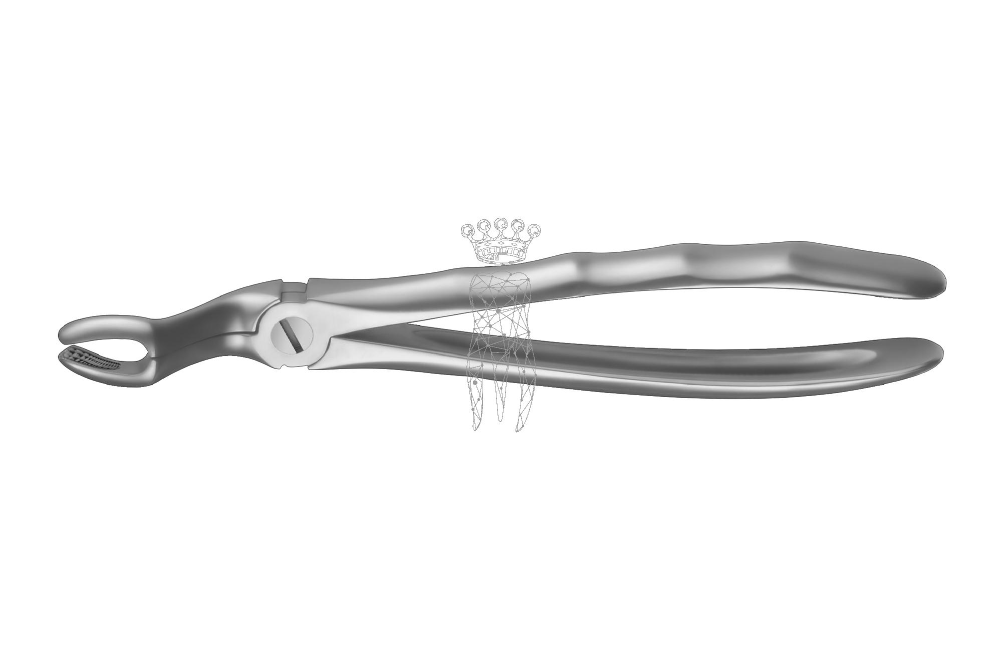 Extracting forceps LiquidSteel Upper-Jaw wisdom