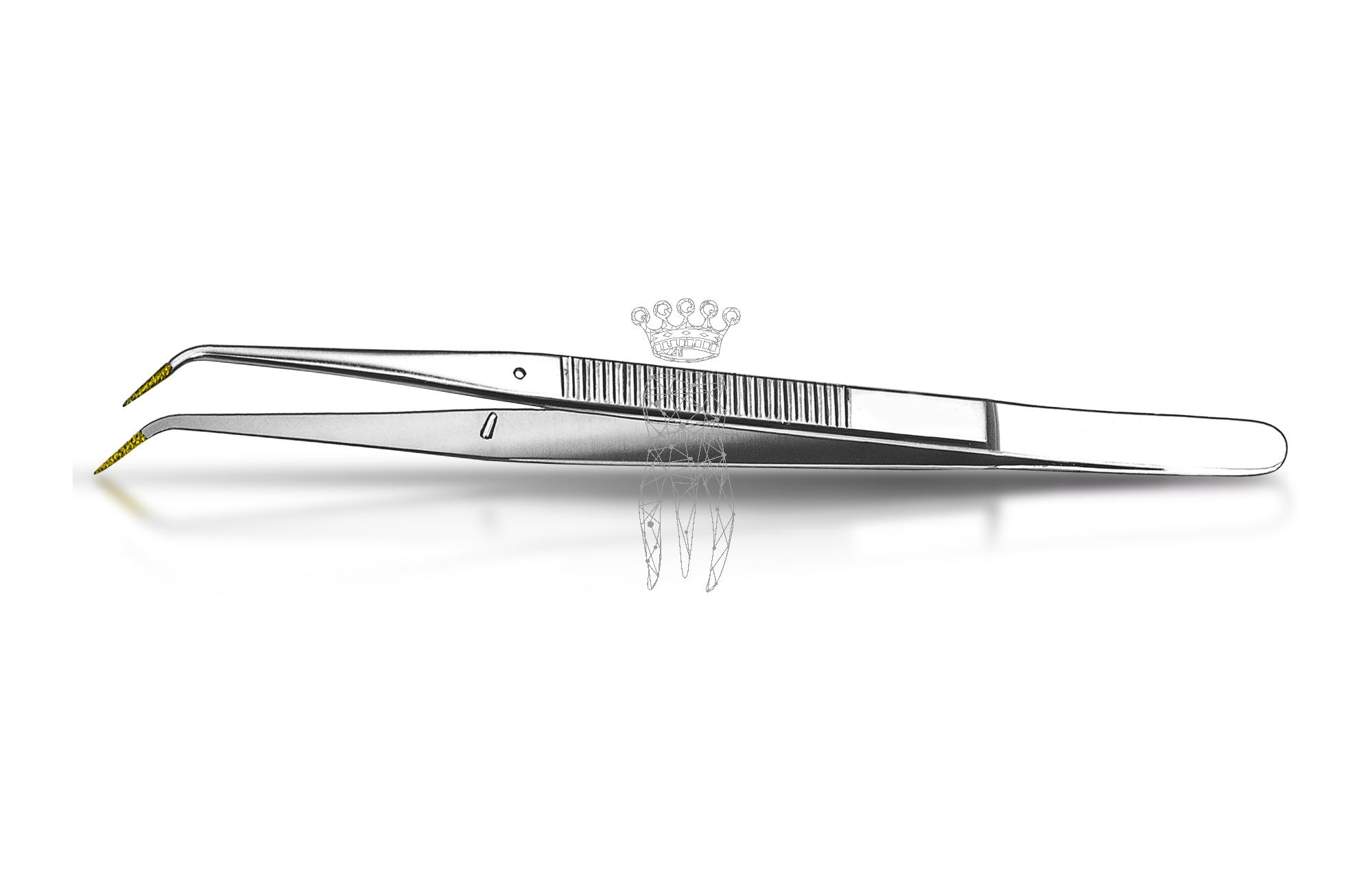Tweezers diamond tips