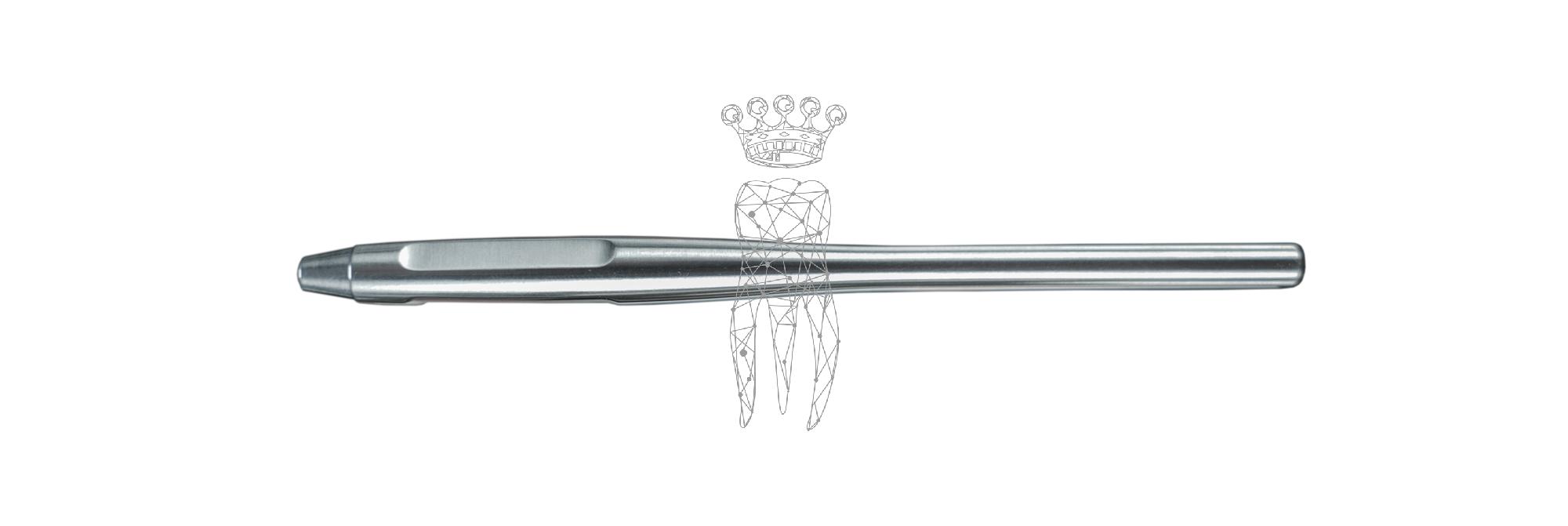 Mundspiegelgriff massiv rostfrei Gewinde cone-socket - LS-Passion
