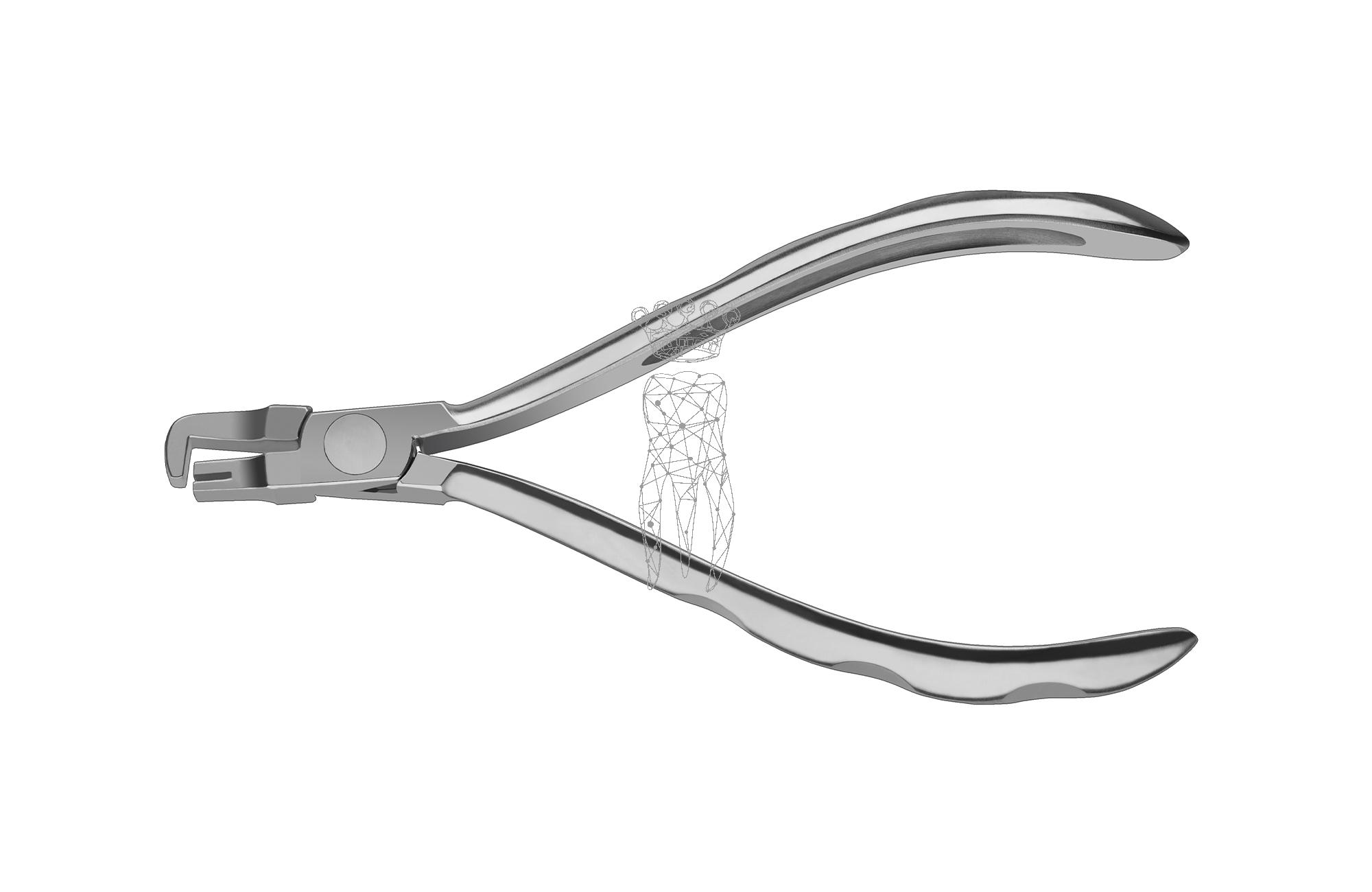 Arrow clasp bending plier SCHWARZ  