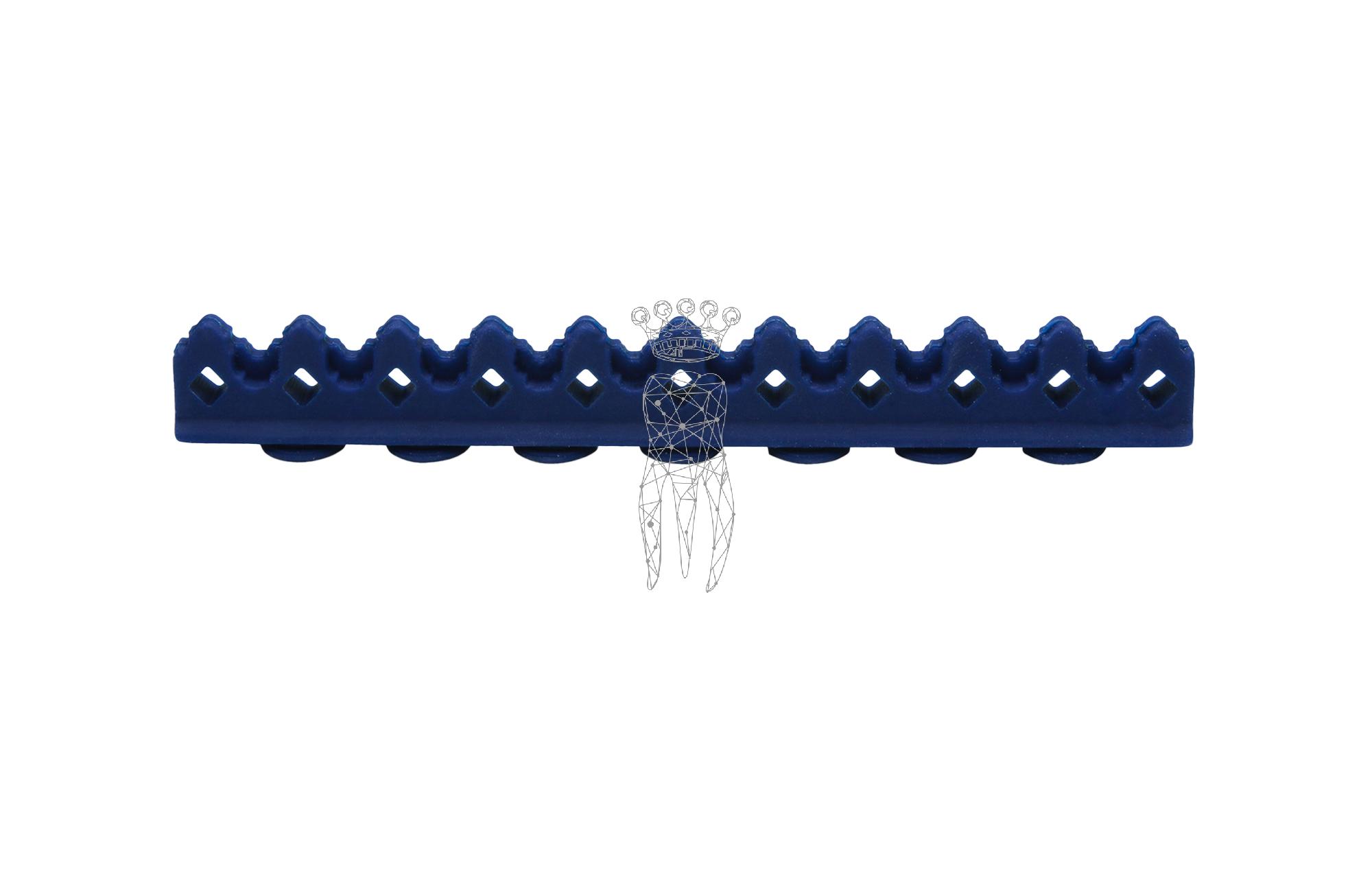 Silikon Auflage für 3029-L + M 10 Instrumente - blau