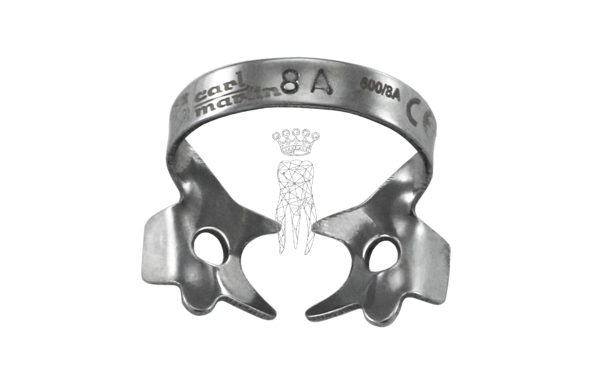 Kofferdamklammer #8A Molar