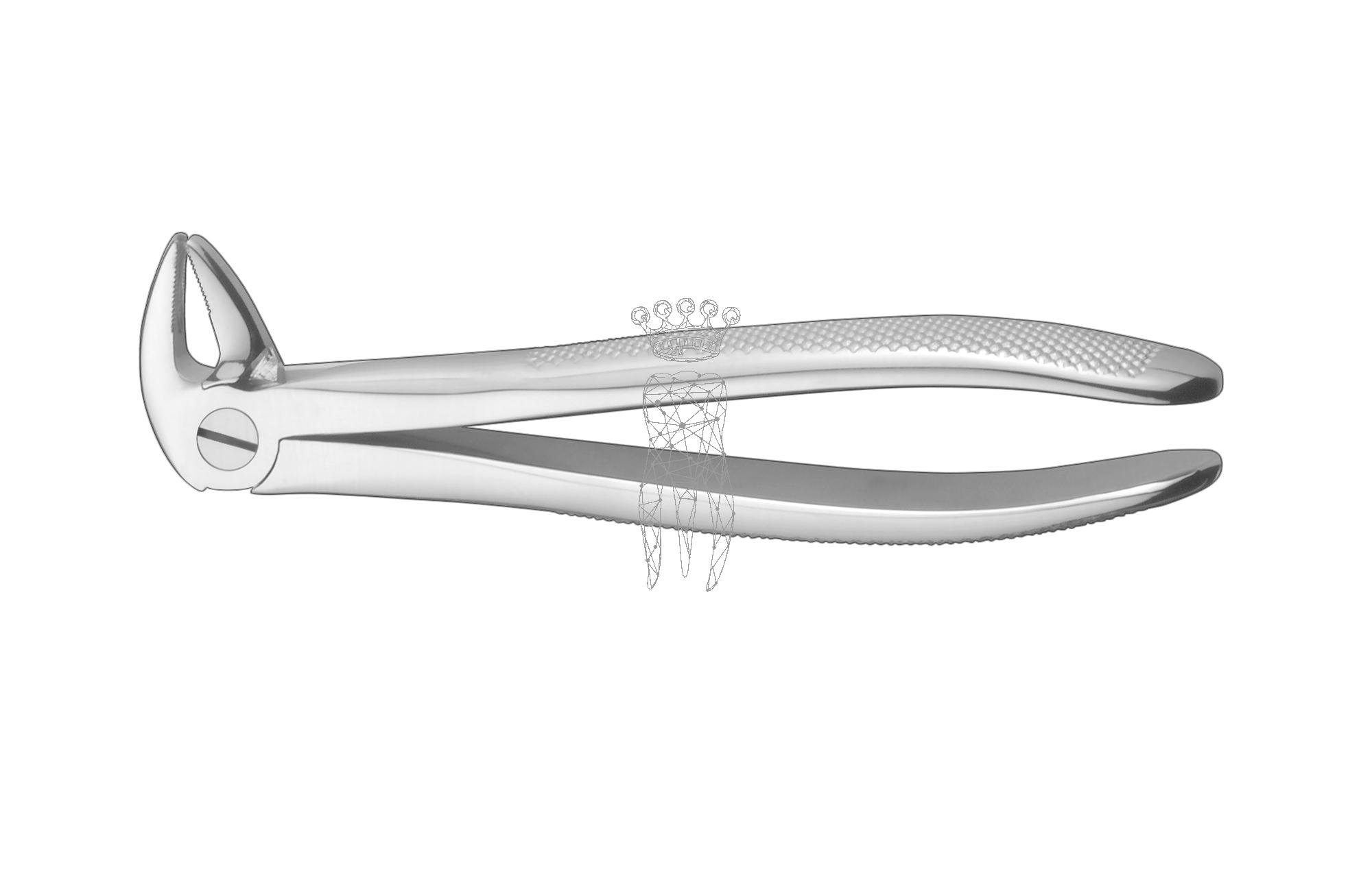 Extracting forceps friction grip Lower-Jaw incisors-canines-premolars