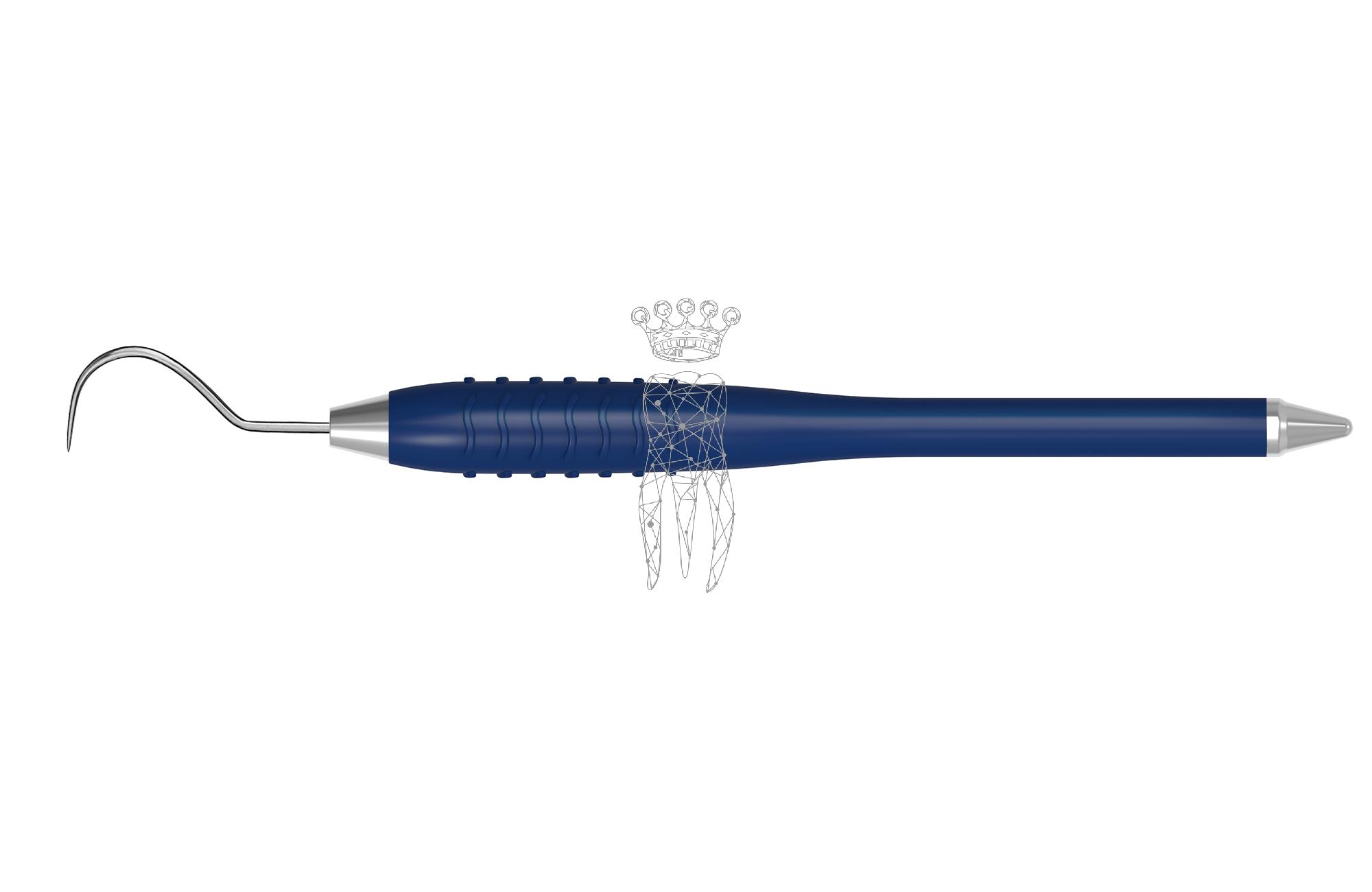 Dental probe Cow-horn Fig. 23 Colori-Silicon