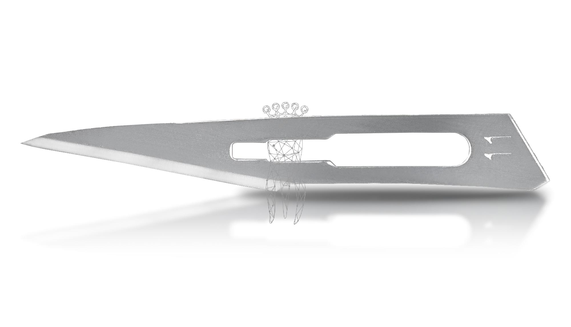 Skalpellklingen 100 Stück Carbon Steel