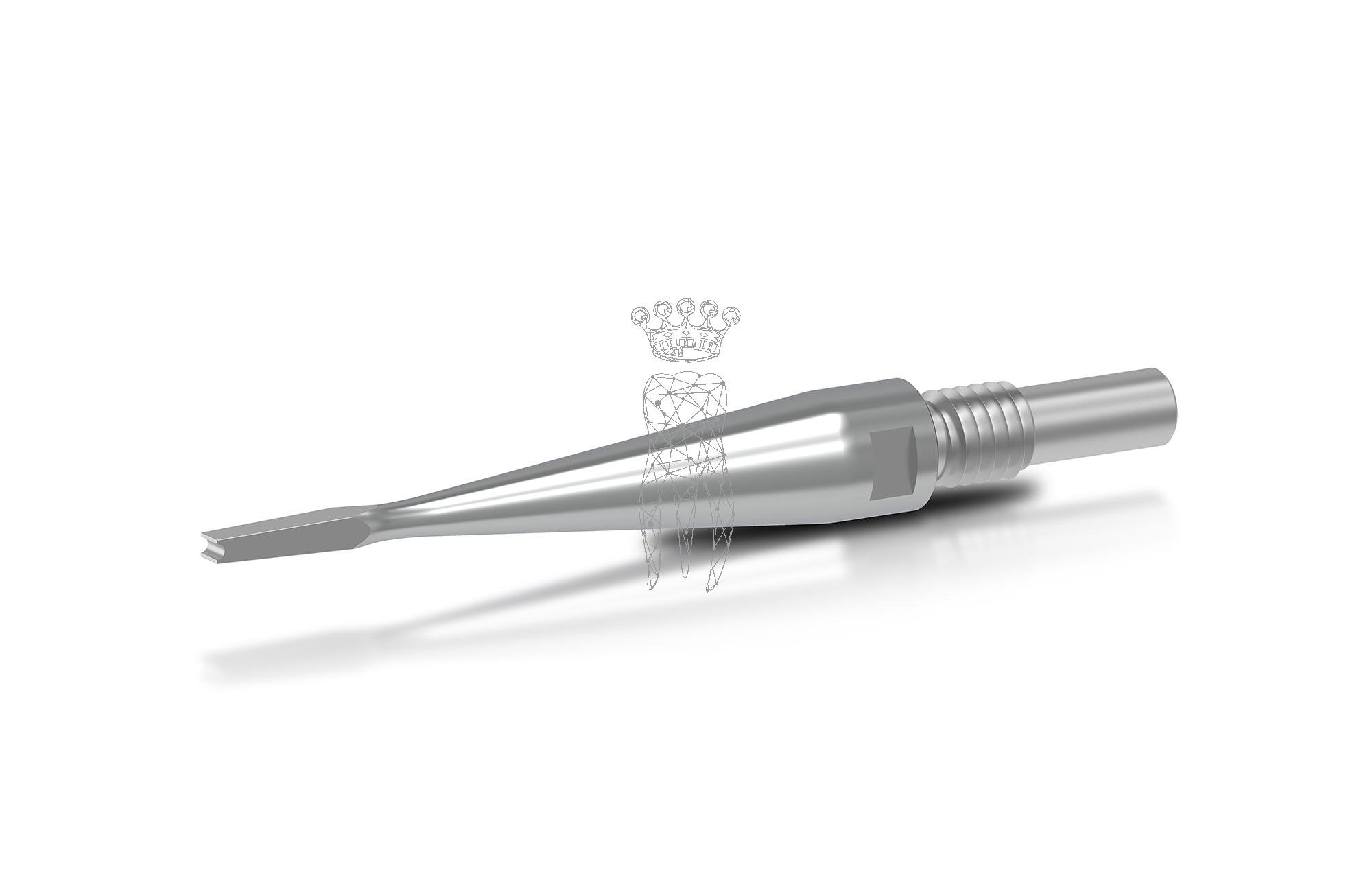 Tip for band seater straight-narrow  