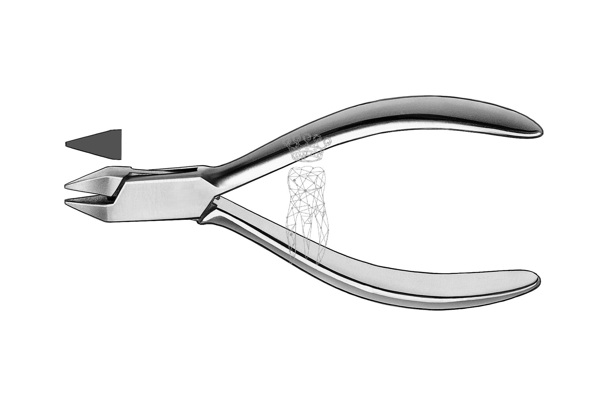 Drahtbiegezange Adams TC Hartmetall
