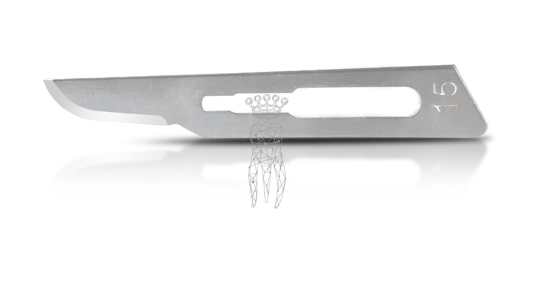 Skalpellklingen 100 Stück Carbon Steel