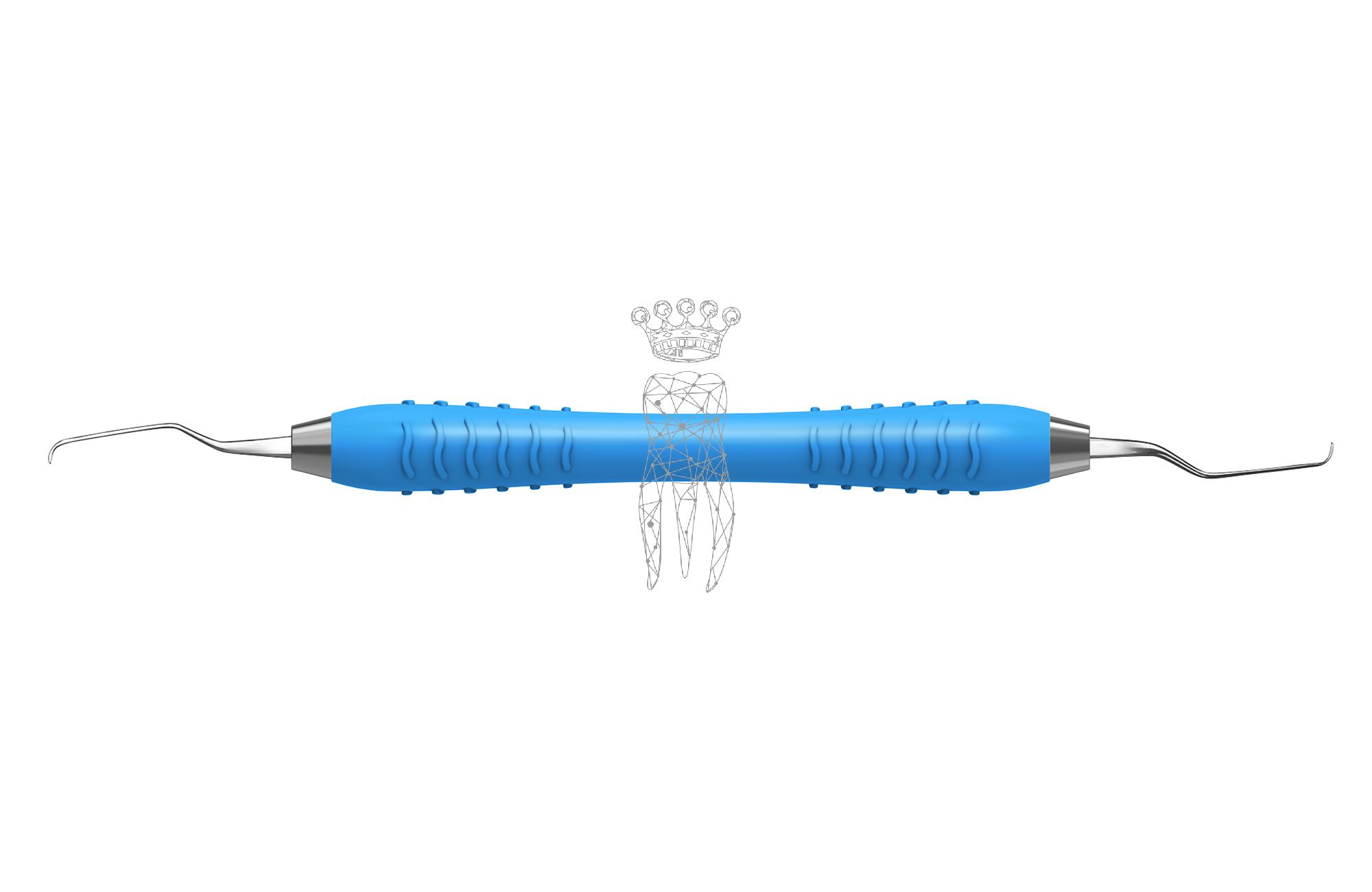 Kürette Gracey MiniFive Colori-Silicon LiquidSteel mini five