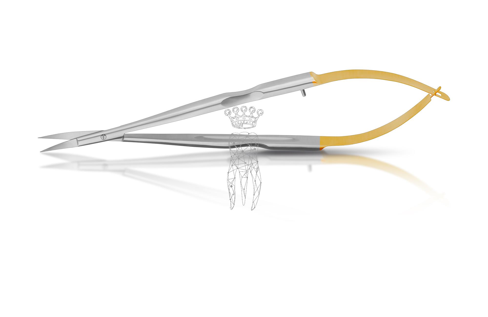 Gum scissors Castroviejo TC 15cm LiquidSteel