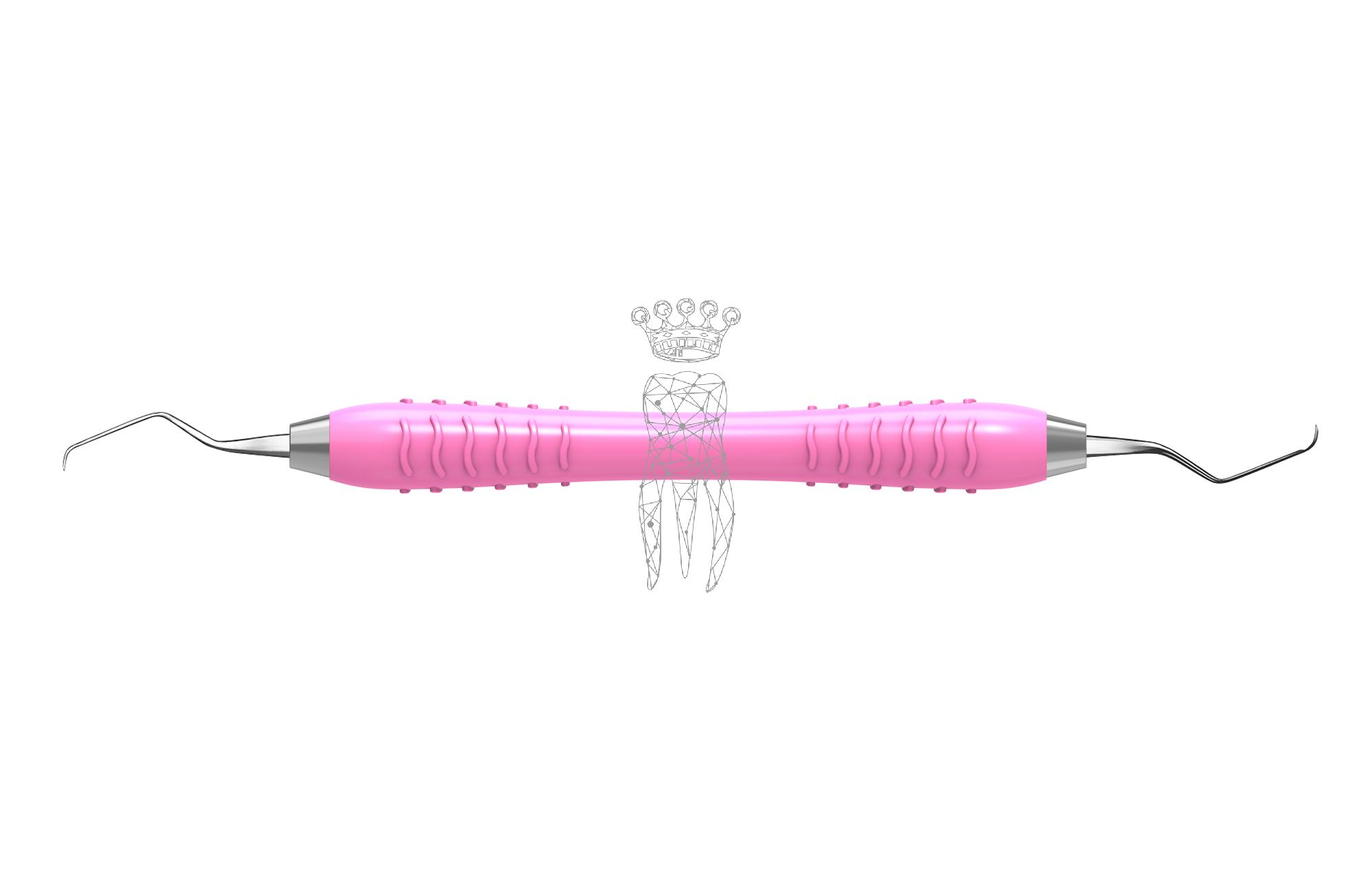 Kürette Gracey MiniFive Colori-Silicon LiquidSteel mini five