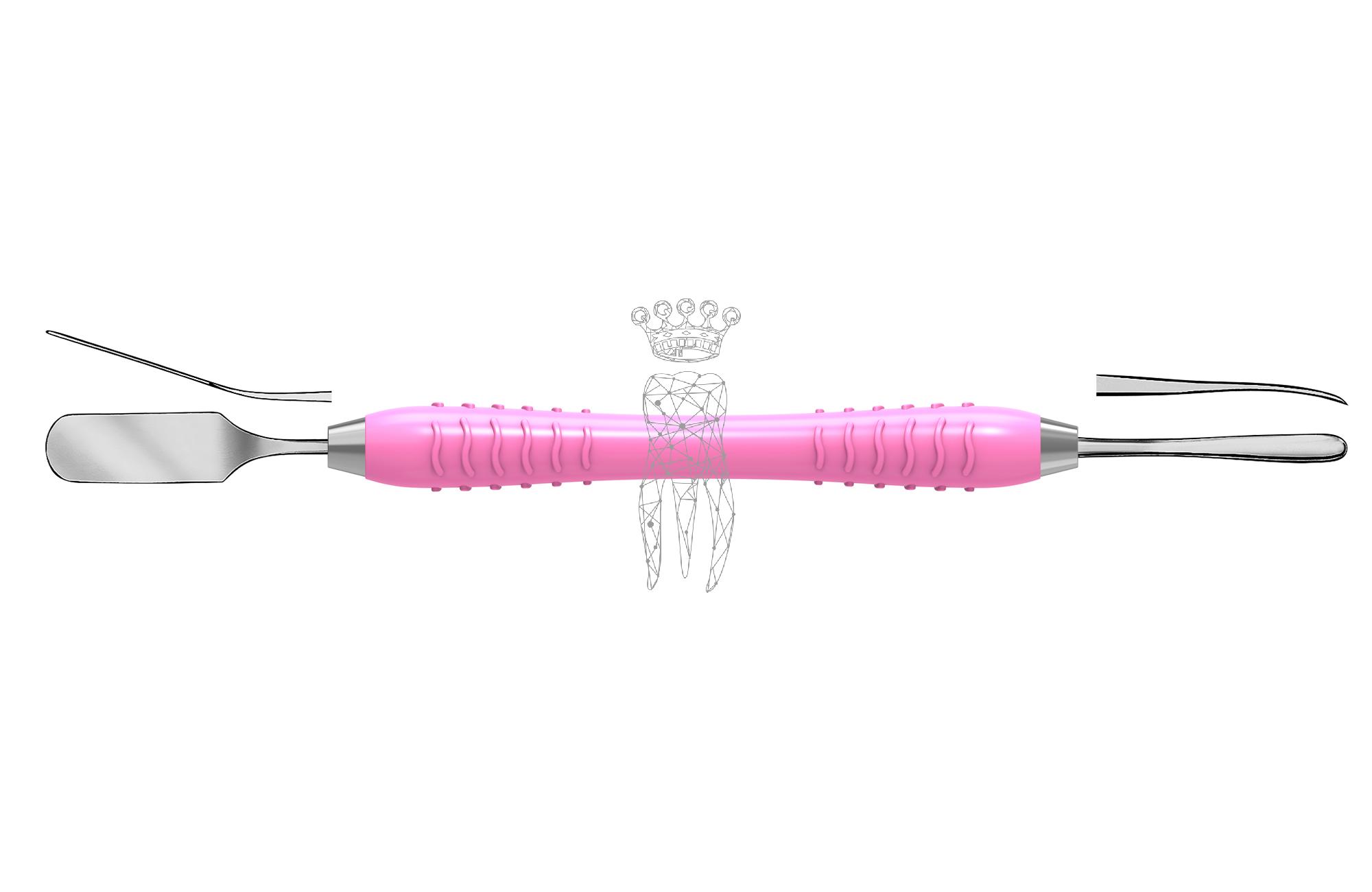 Raspatorium PRICHARD Colori-Silicon Spatel 11x28mm / 5mm