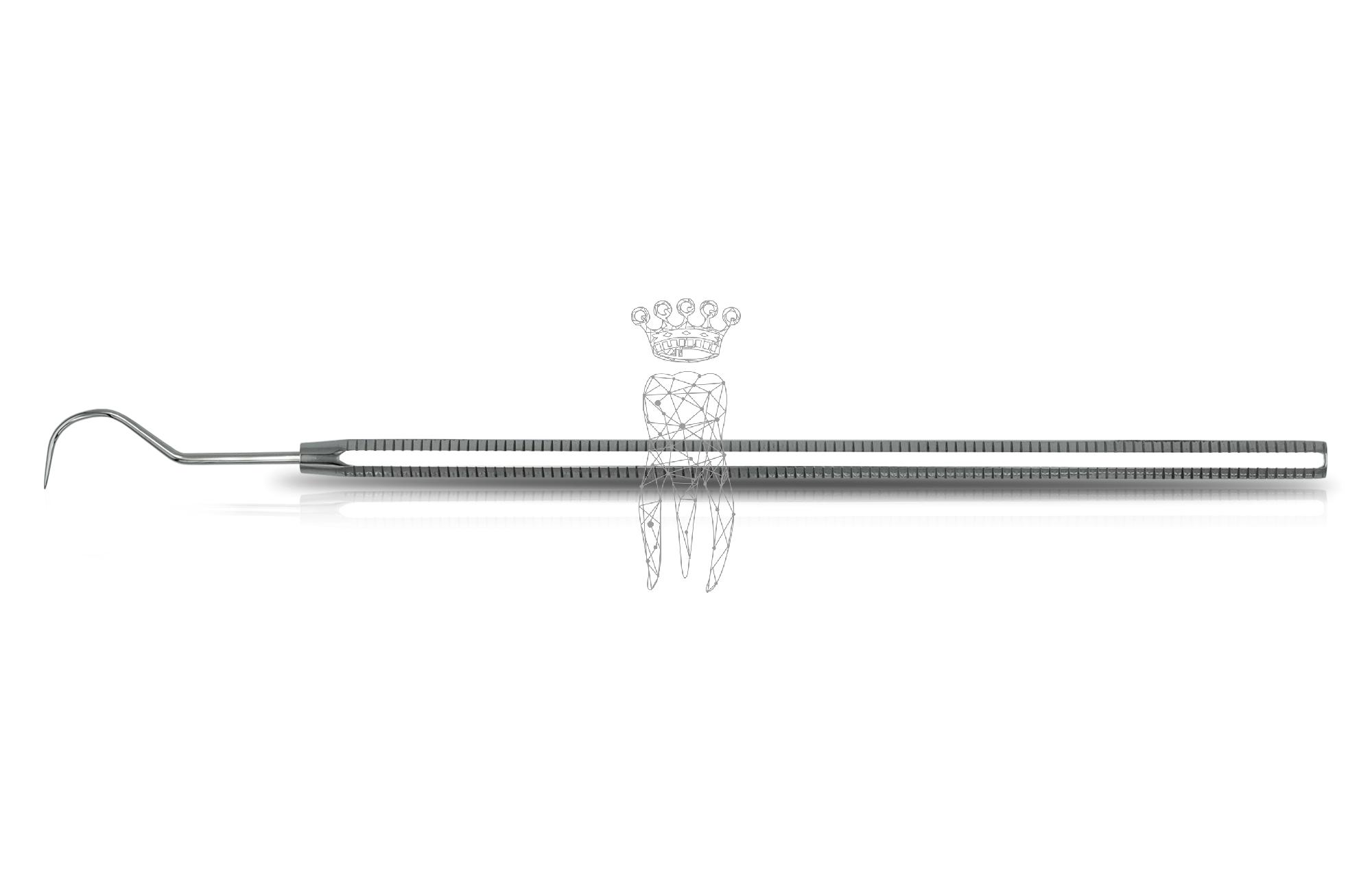 6er SET Zahnsonden Standard Okta-Griff