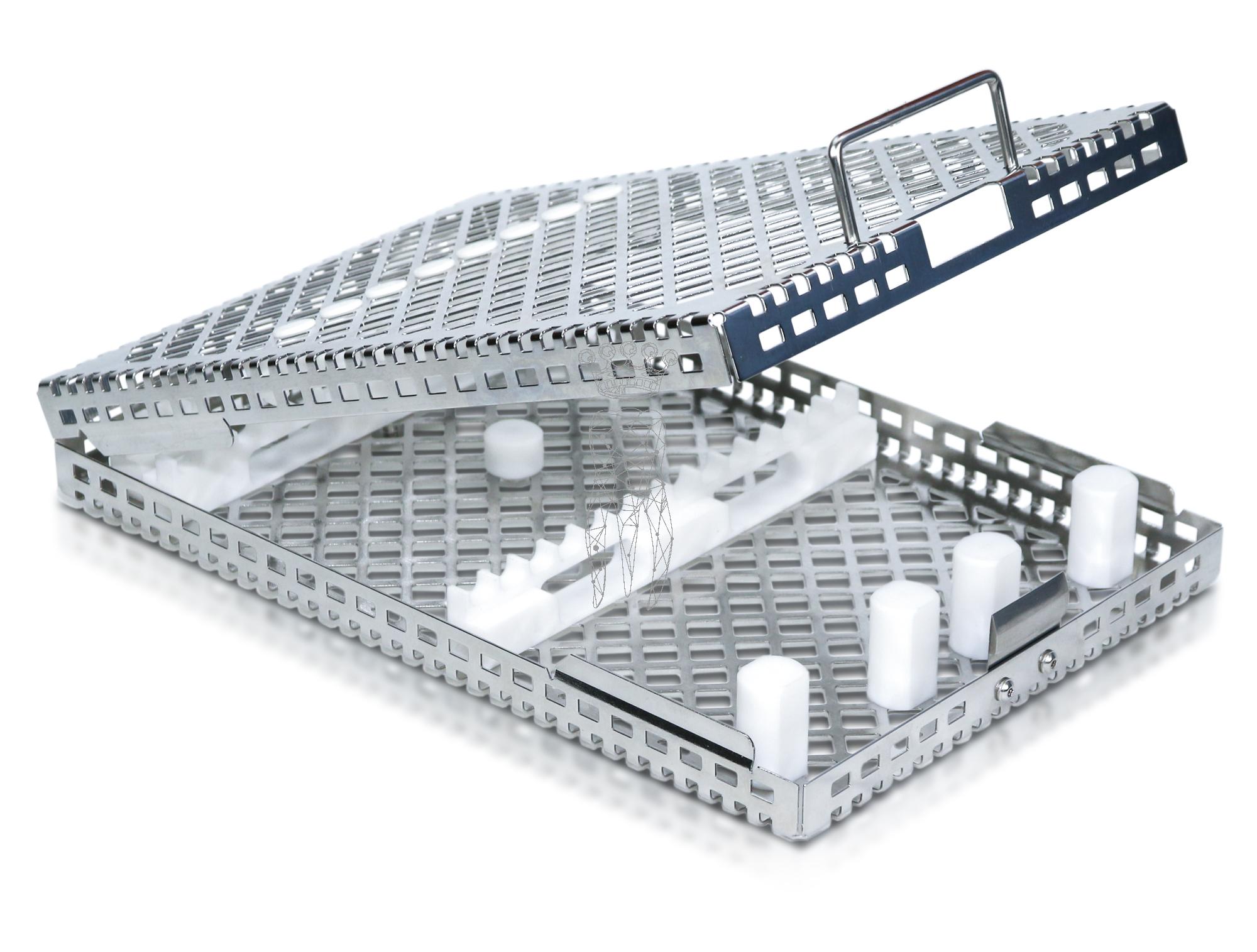 Steri-Wash-Tray 176x273x34mm CONT incl. silicones / PTFE