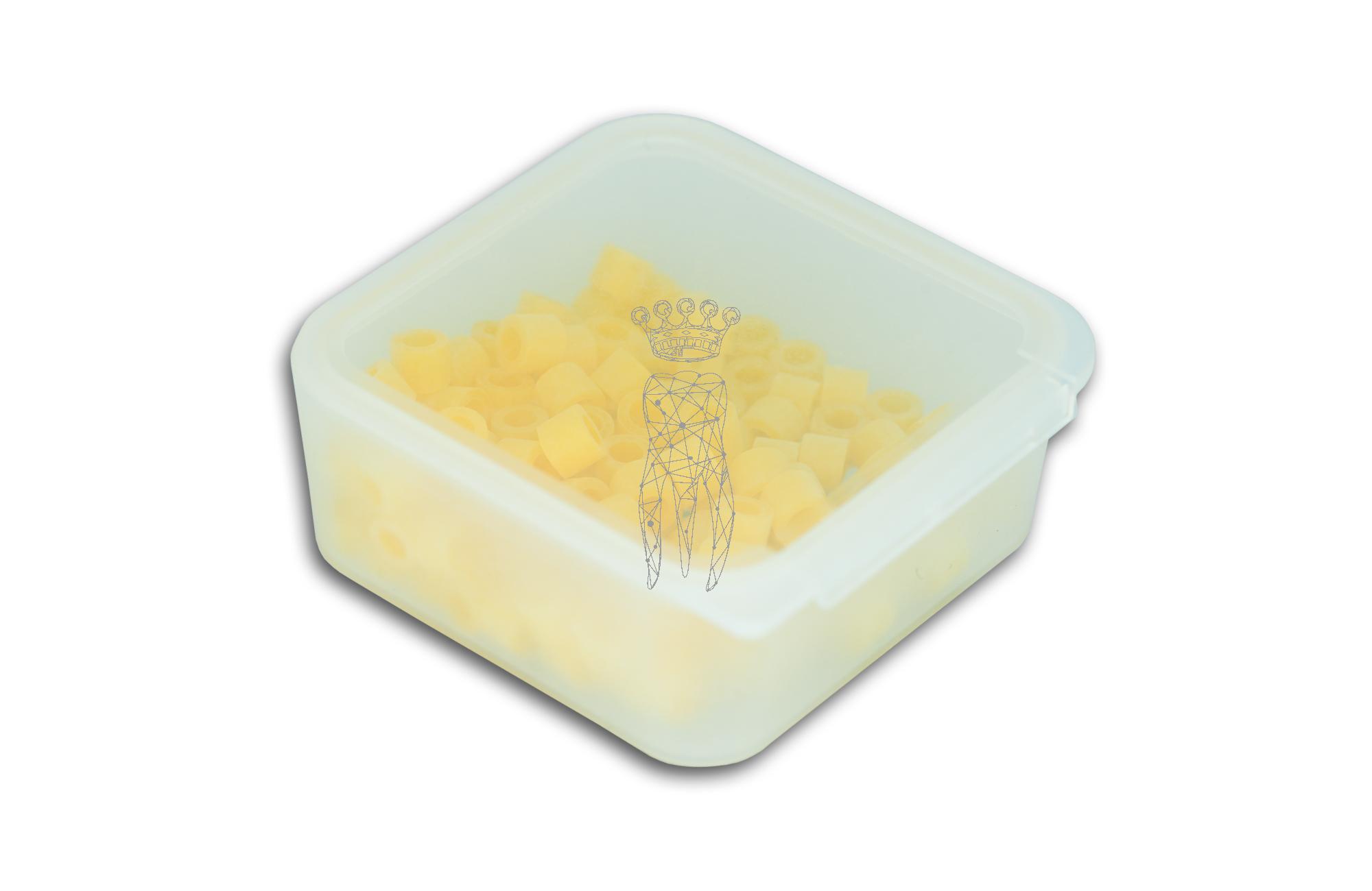 Markierungsringe klein gelb 120 Stück