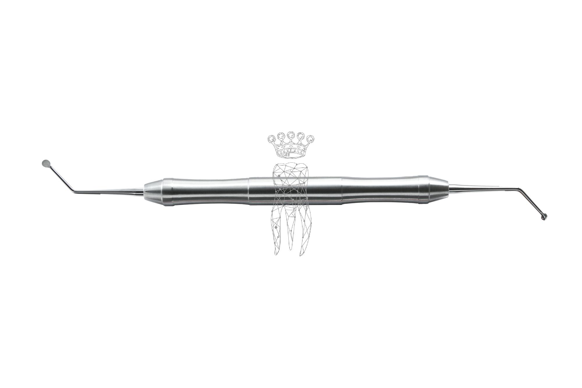 Endo Teller Kürette Ø 2.5 mm / Ø 2.5 mm LiquidSteel