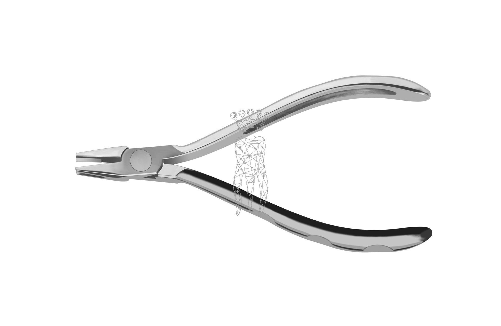 V-Stop pliers to shape V-bends in archwires - incl. NiTi