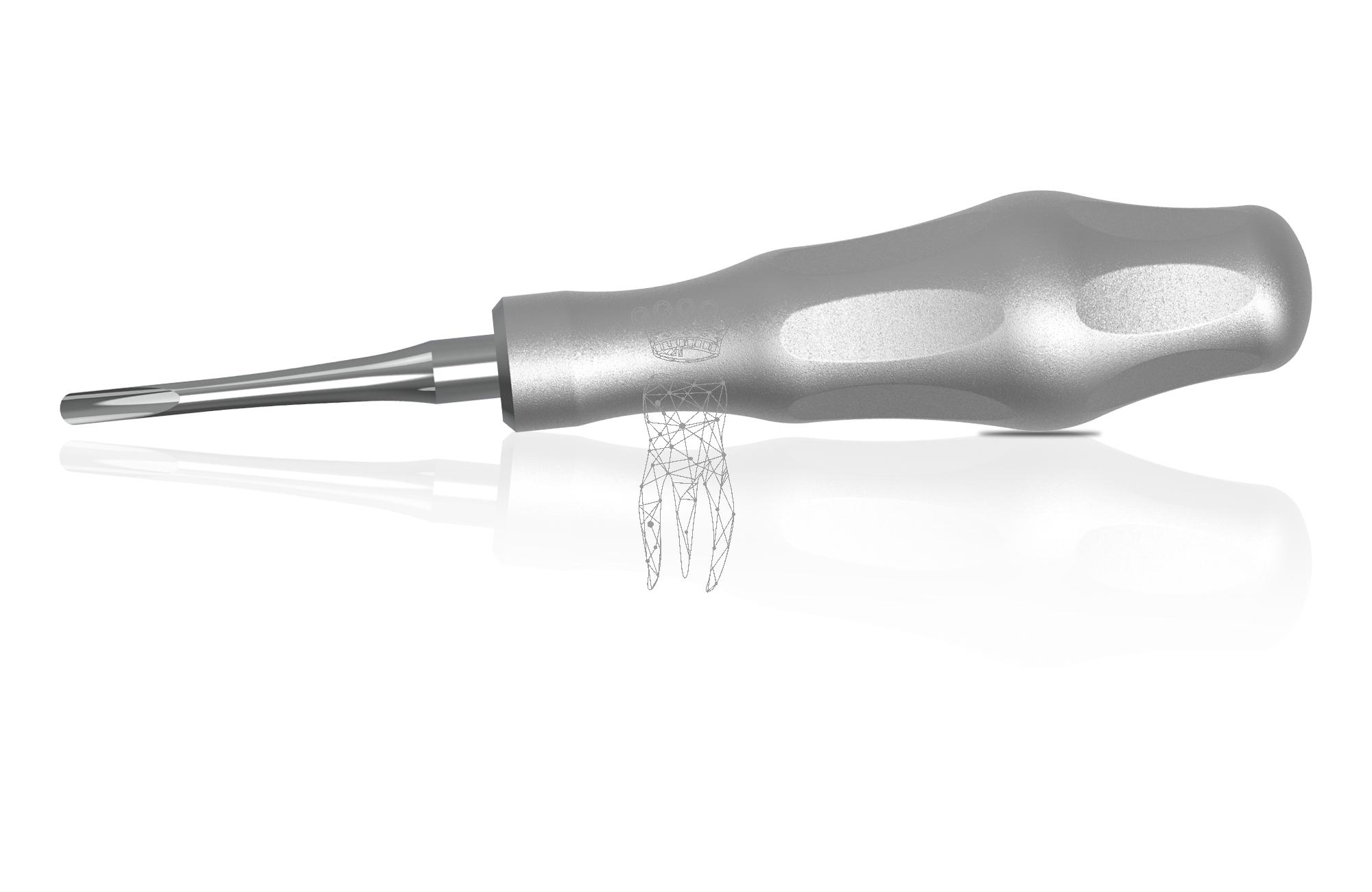 Root elevator  4.0mm curved LS-Passion