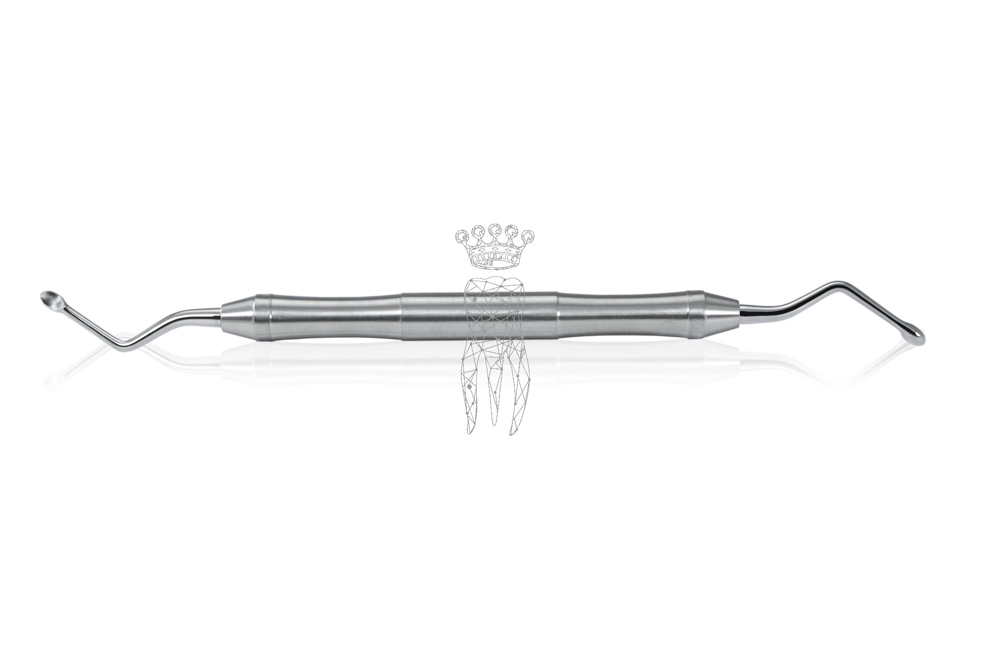 Bone Curette Hemingway 3.5mm/5.5mm LiquidSteel