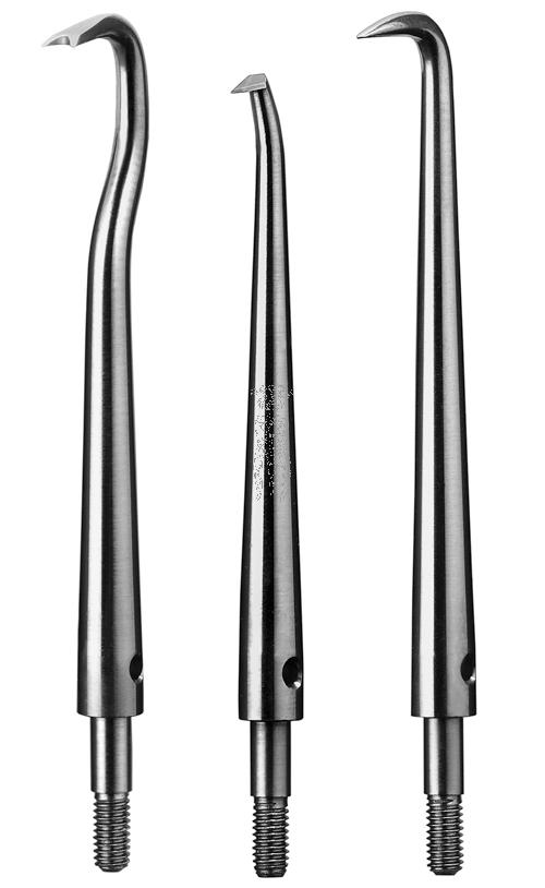 SET of 3 tips for 1105 incl. key