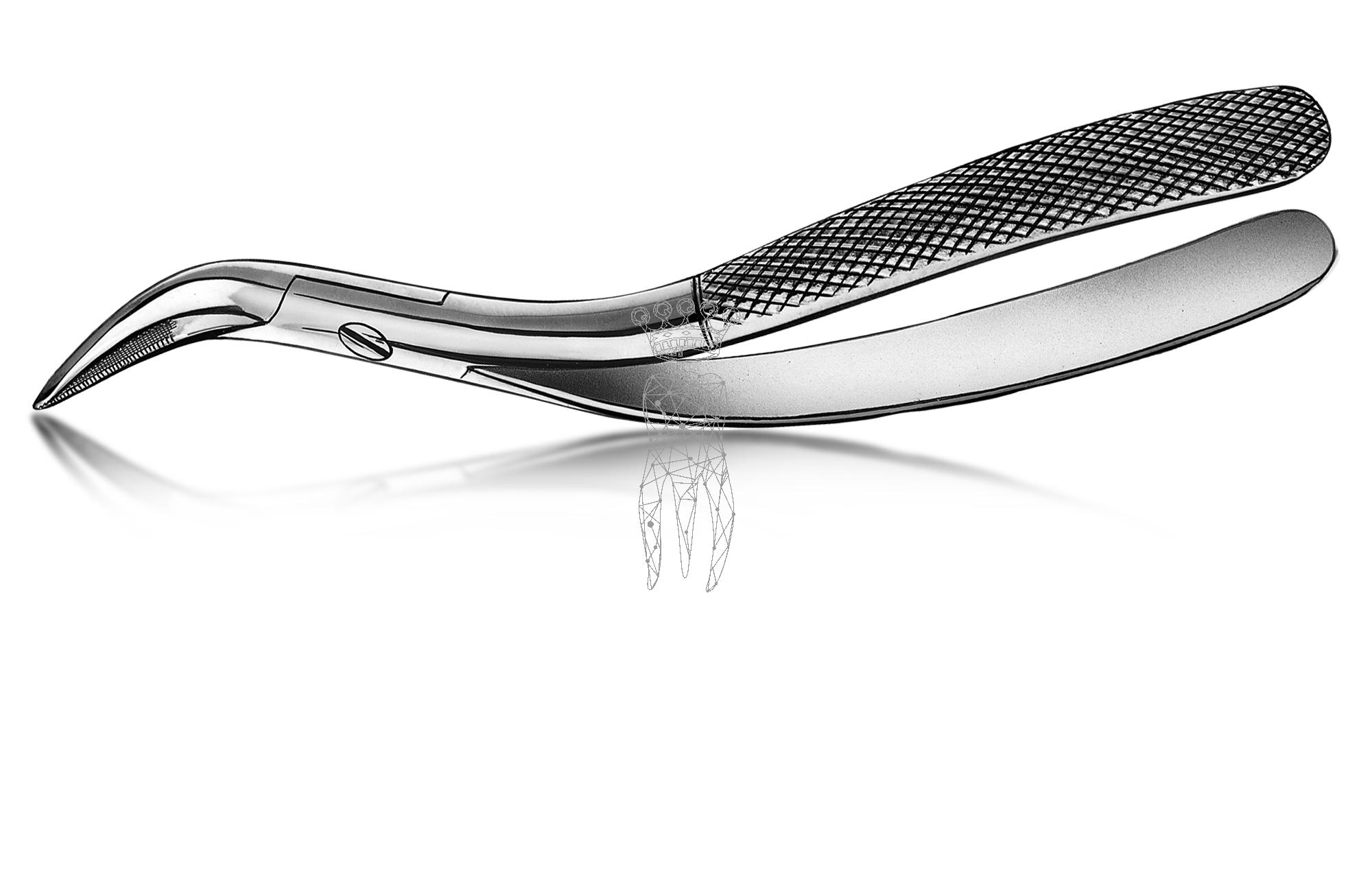 Root fragment forceps Witzel Upper-Jaw