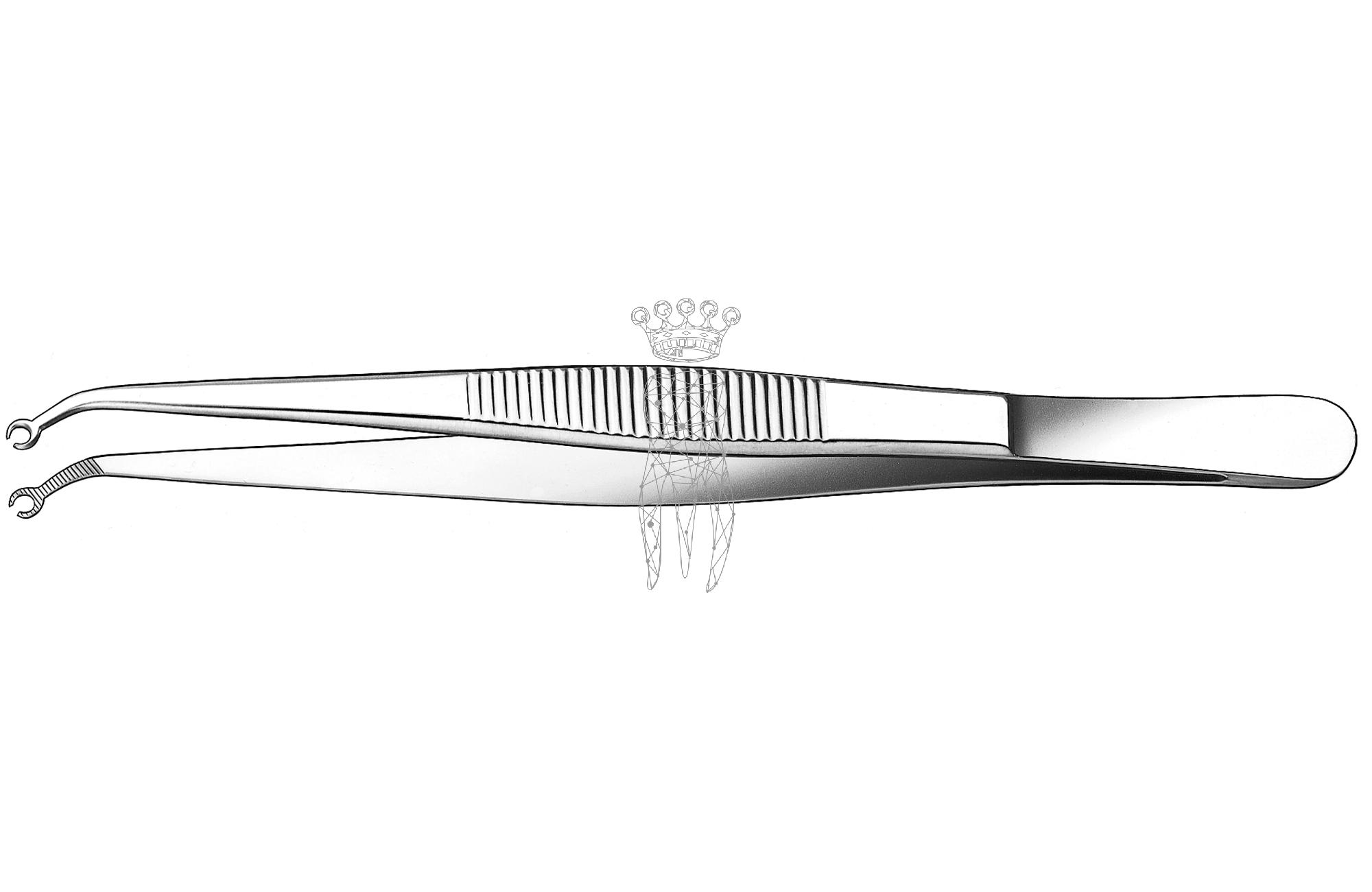 Nahtpinzette Innendurchmesser: ∅2,0mm