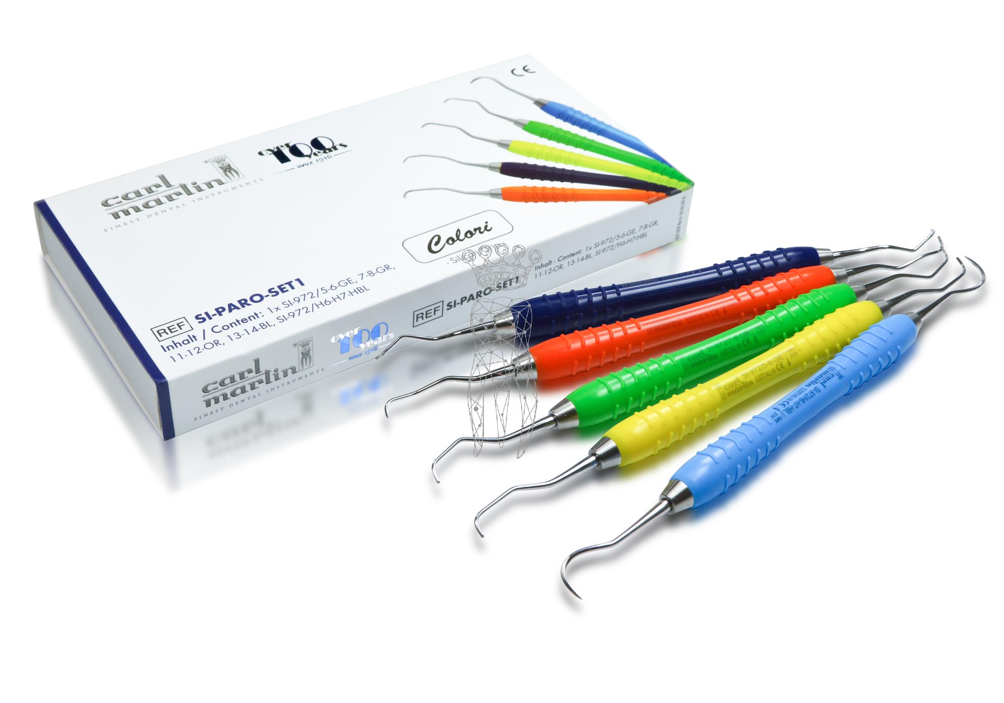 Paro-Set Colori-Silicon mit SI-972/5-6, 7-8,11-12,13-14,H6-H7