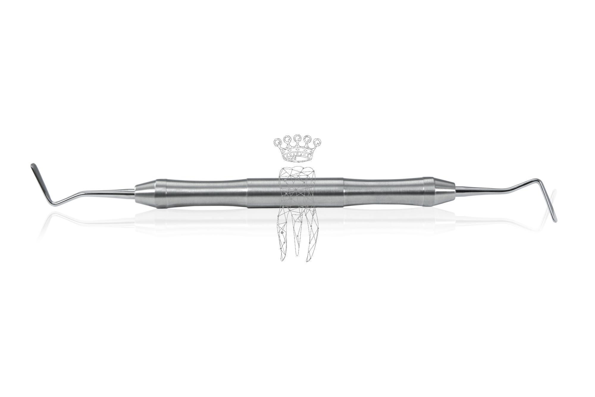 Instrument for retraction cord with LS with micro serration - width 2.25mm