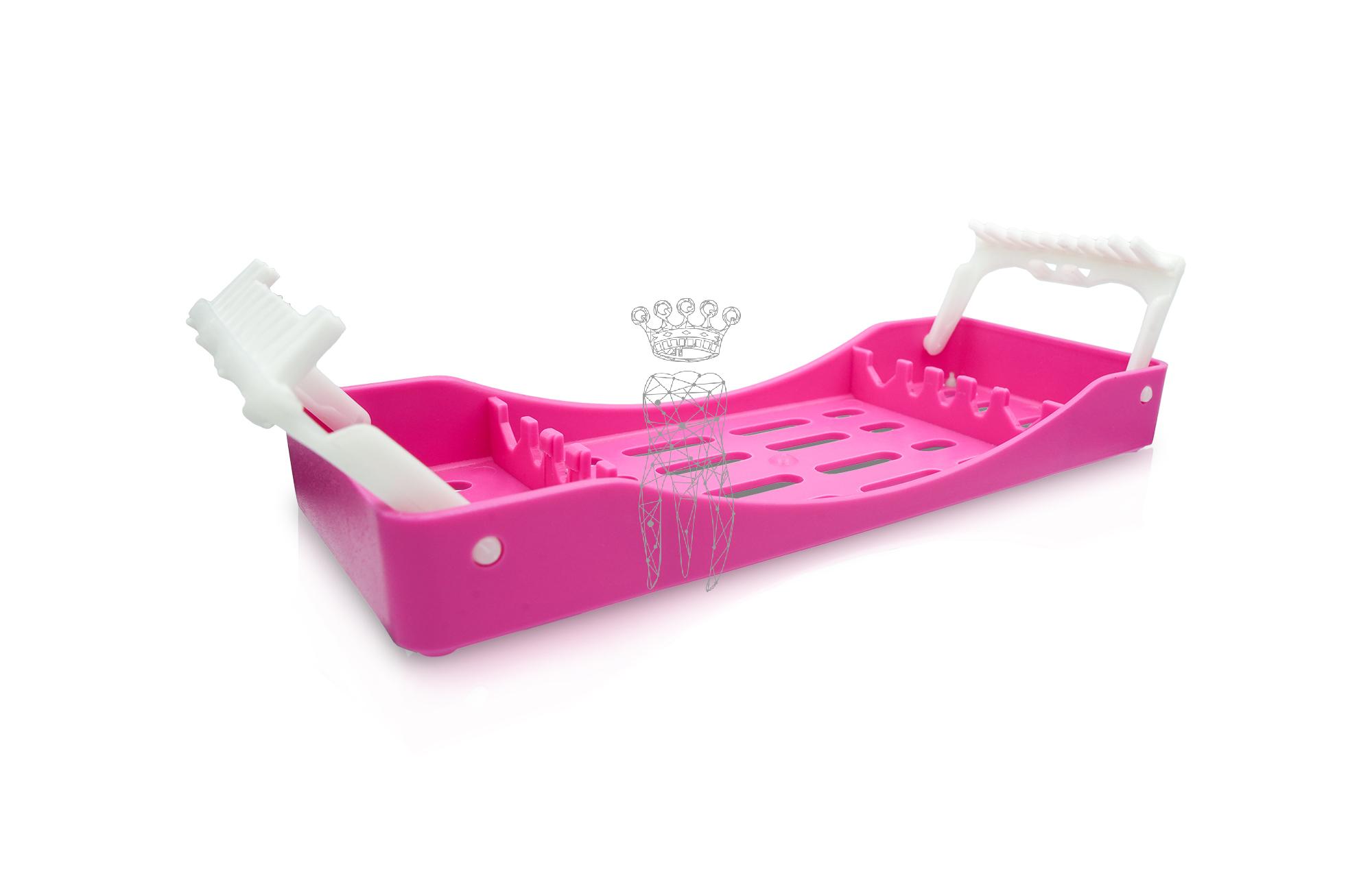 SteriWashTray pink 5 Instrumente 208 x 82 x 26mm