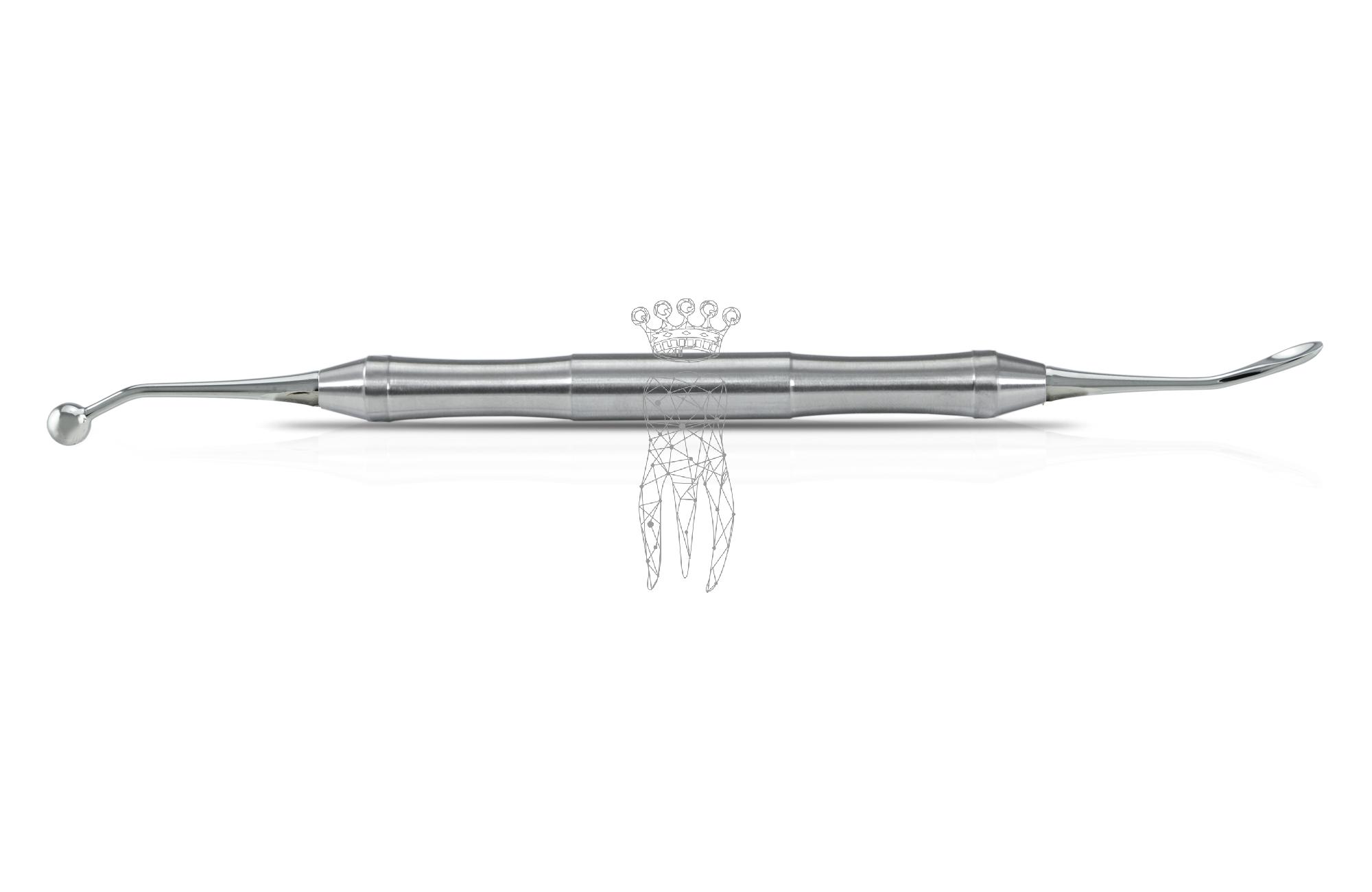 Sinuslift Applikator Knochenlöffel + Stopfer Kugel Ø6mm