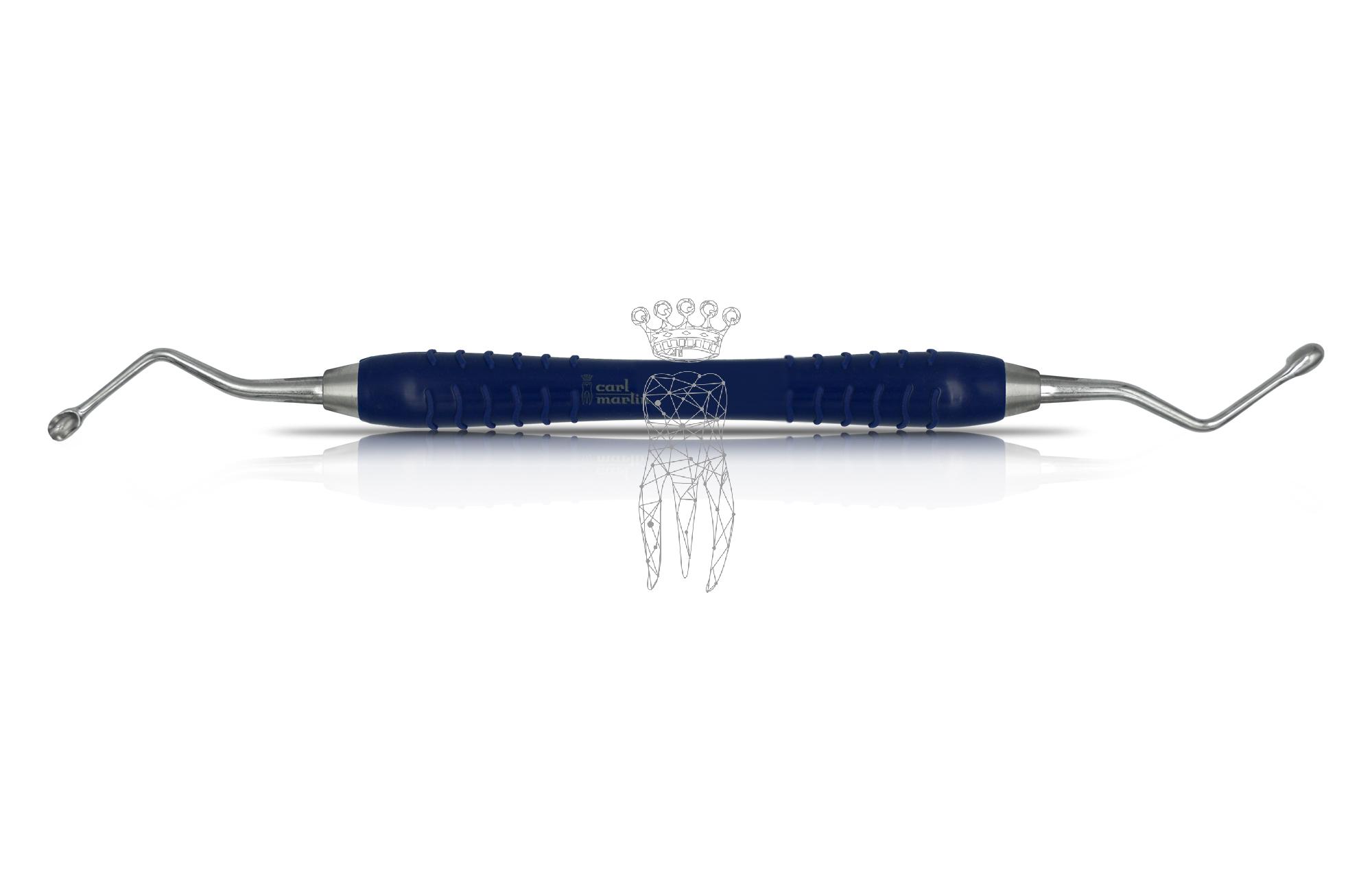 Scharfer Löffel Hemingway oval 3.8/6.0mm Colori-Silicon