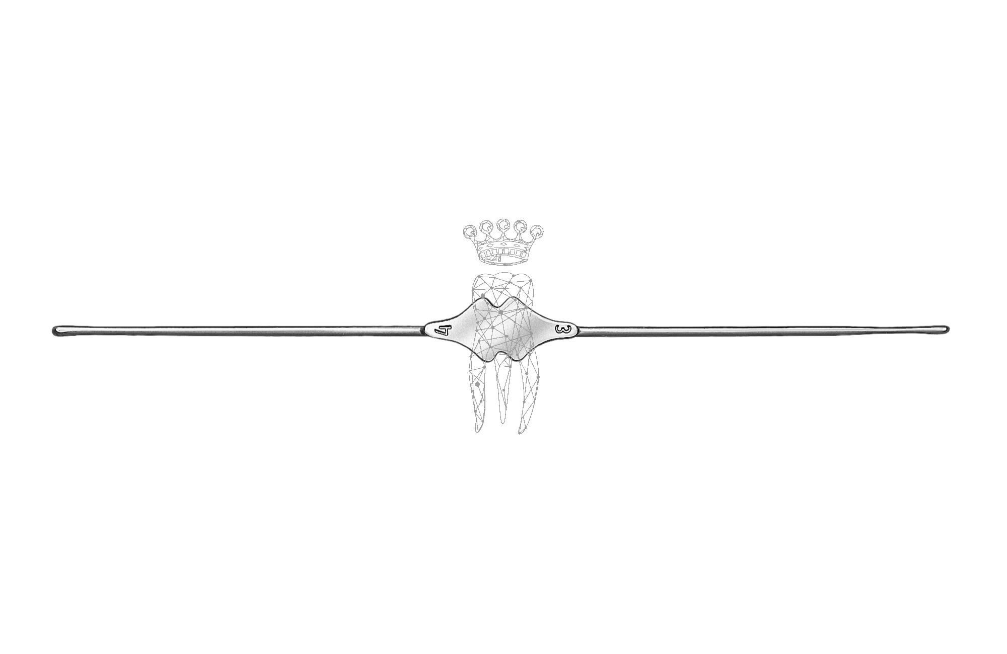 Fistula probe Bowman 1.4mm Bowman / Fistula Probe