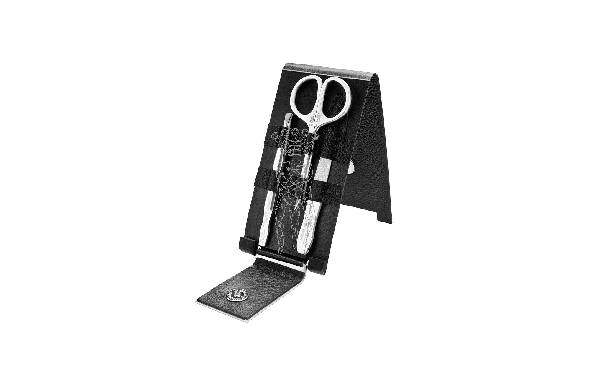 Manikür-Set LiquidSteel 1xSchere,1xPinzette,1xFeile