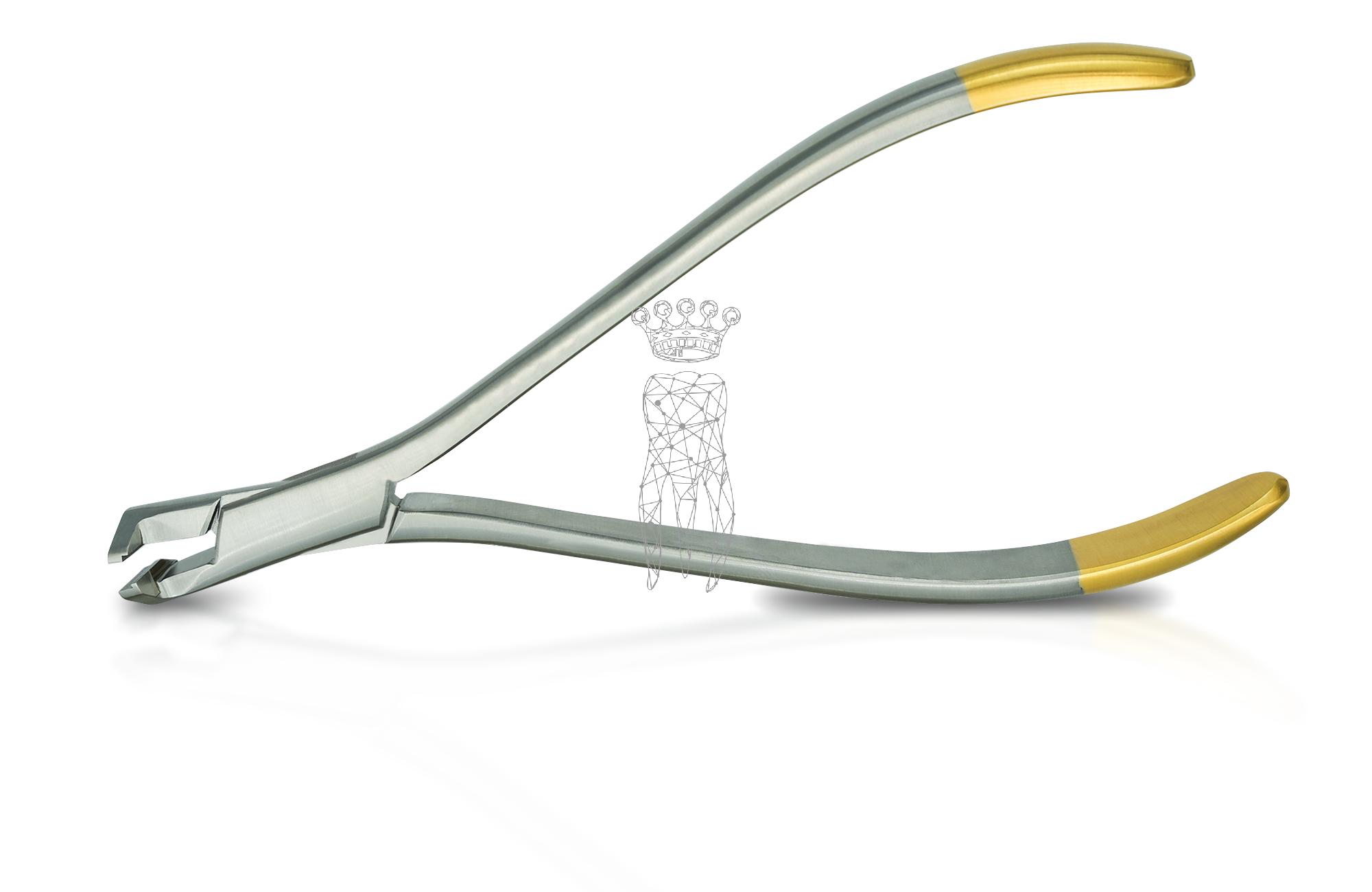 Distal-End-Cutter Universal HM 15cm langer Griff - mit Drahtfangvorrichtung