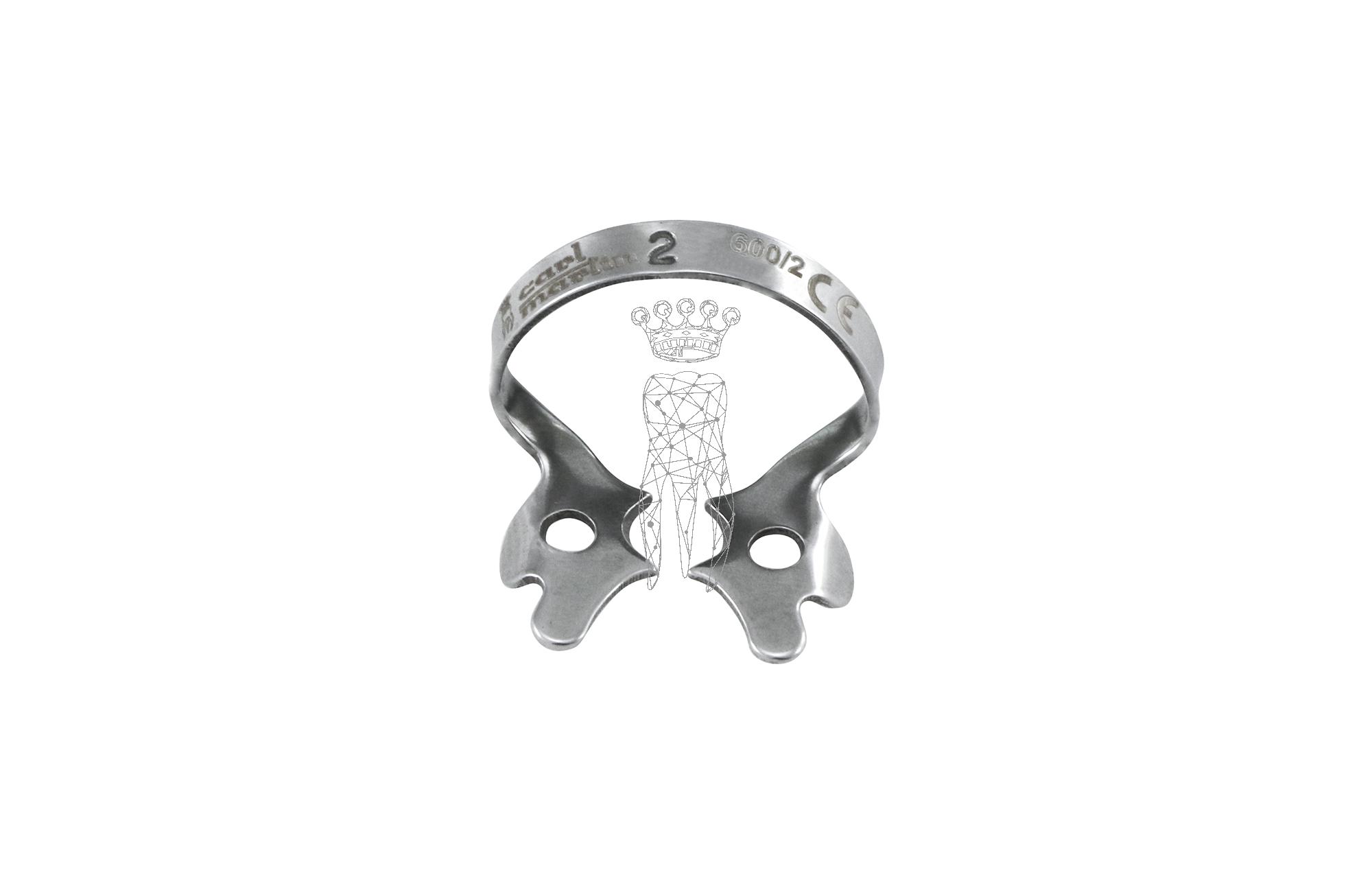 Rubber Dam Clamps #2L Premolar