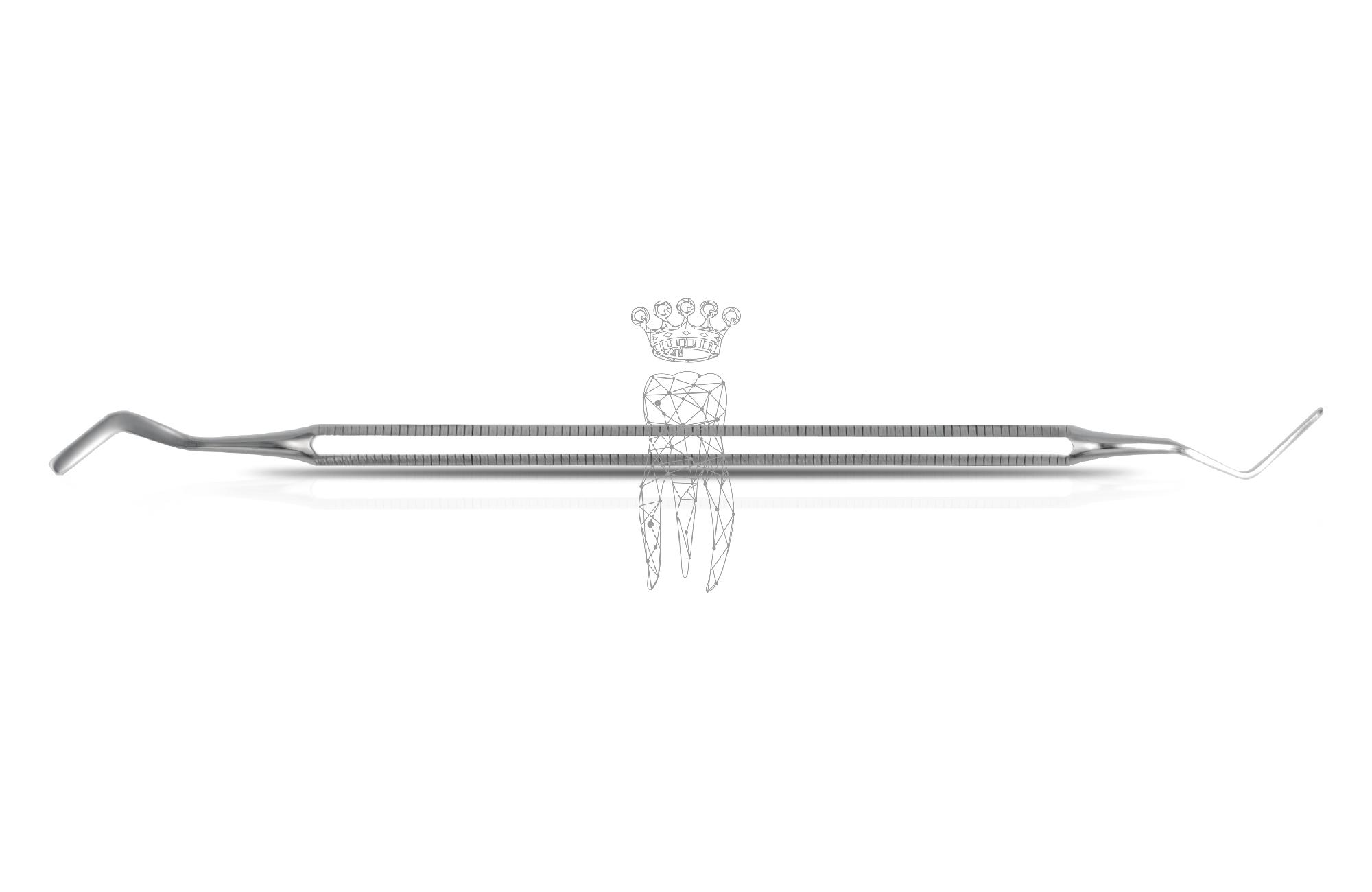 Heidemannspatel halbscharfe Kanten mittel 2.5mm