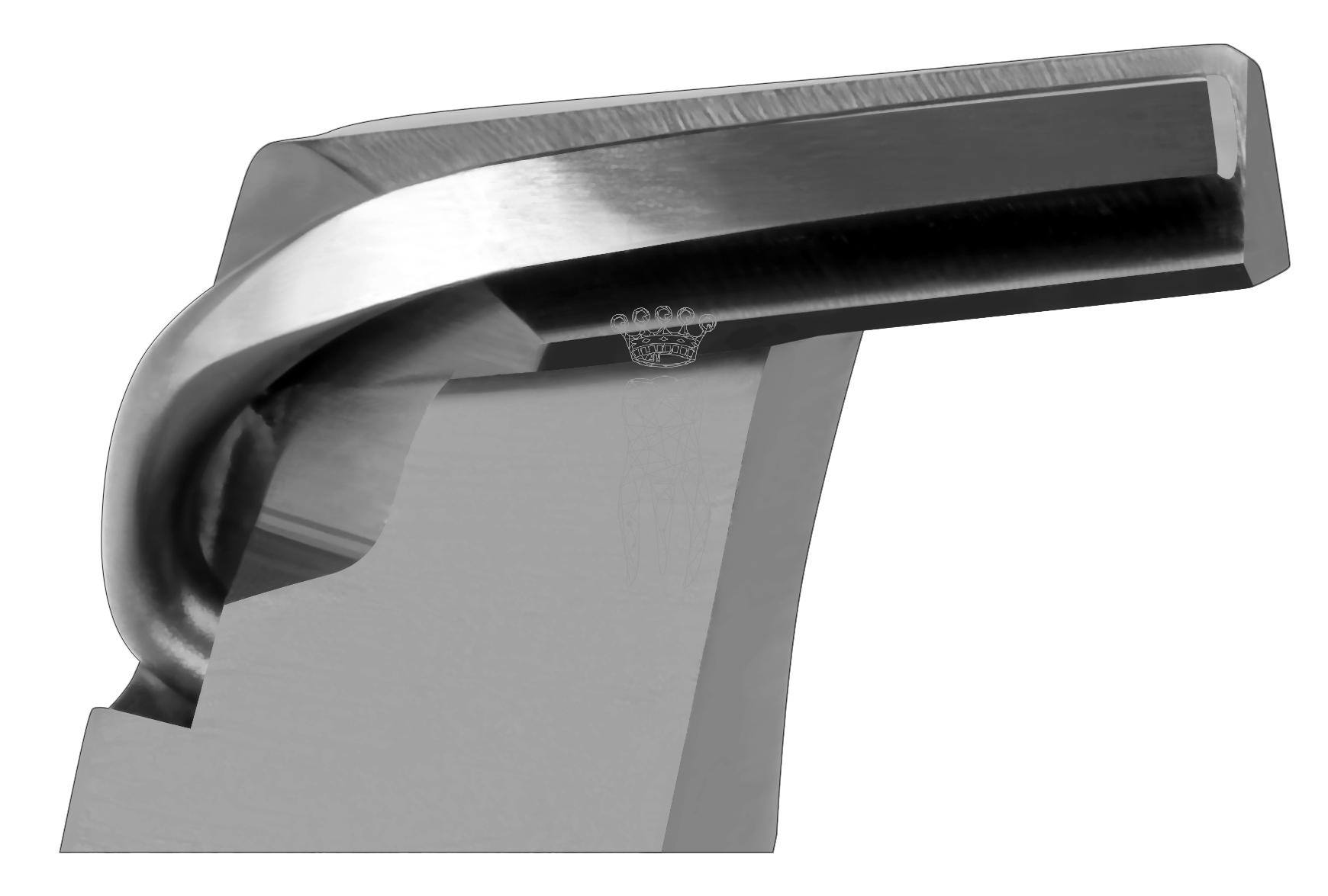 Distal-End-Flush-Cutter HM mit Drahtfangvorrichtung