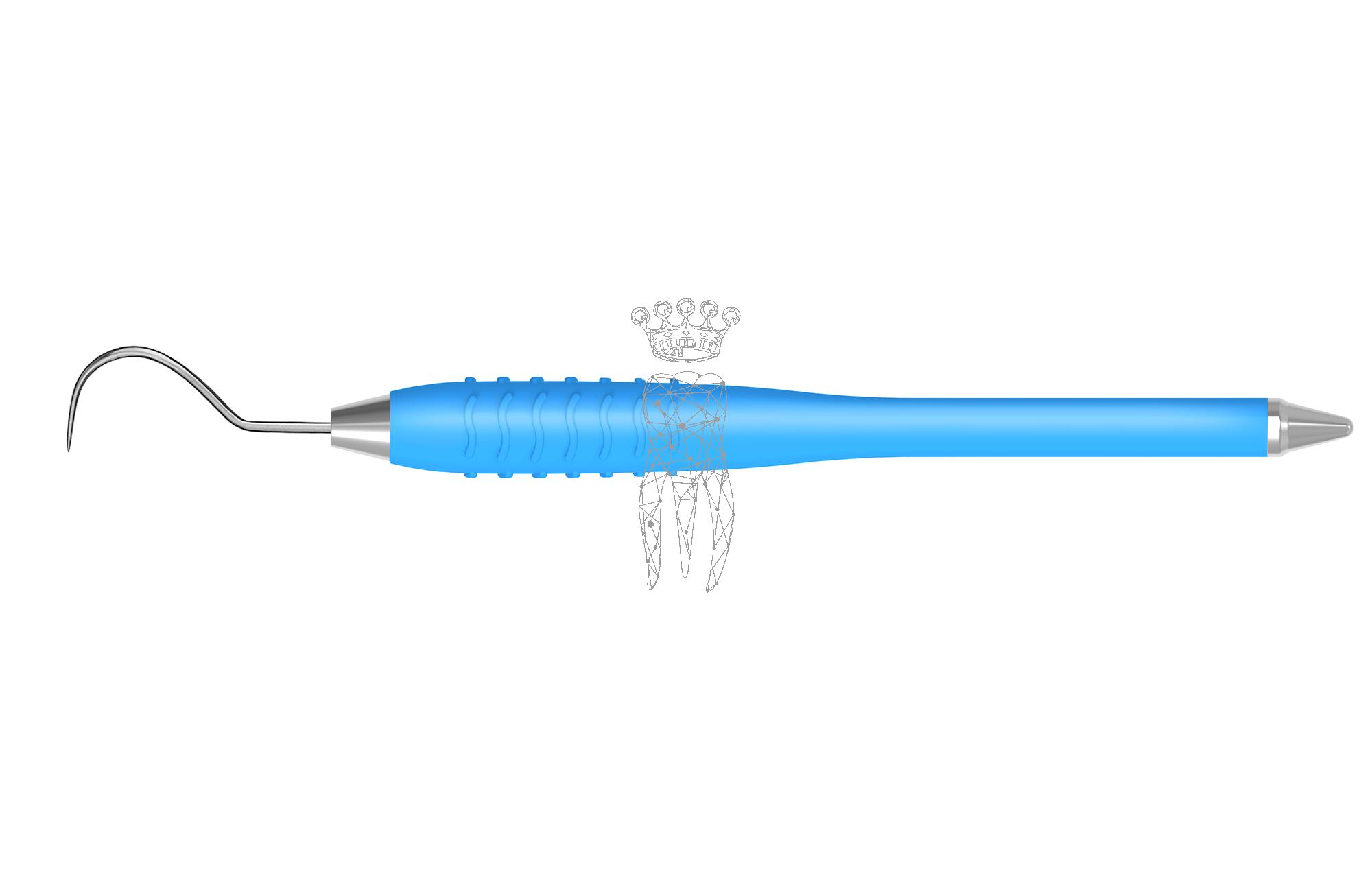 Dental probe Cow-horn Fig. 23 Colori-Silicon