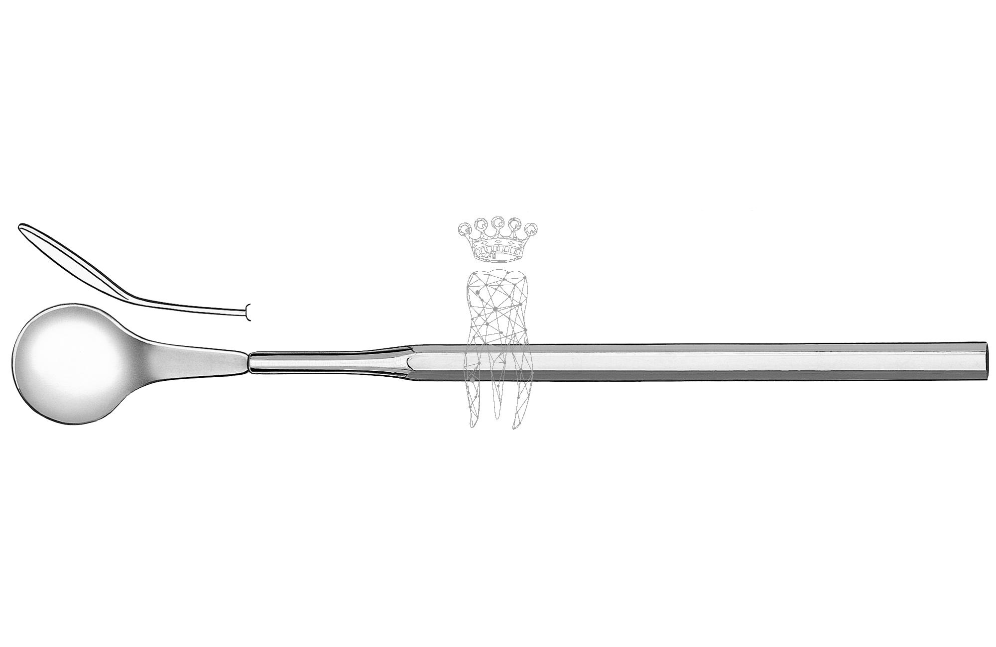 Cheek holder Hilger with tip Ø 24.0mm